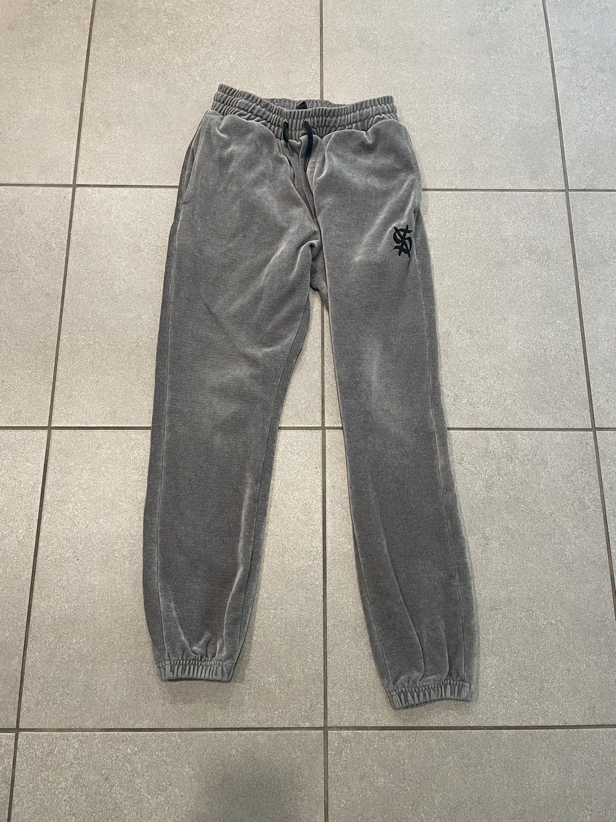 Ksubi Men’s Velvet gray ksubi sweat pant Size US 34 / EU 50 - 1 Thumbnail