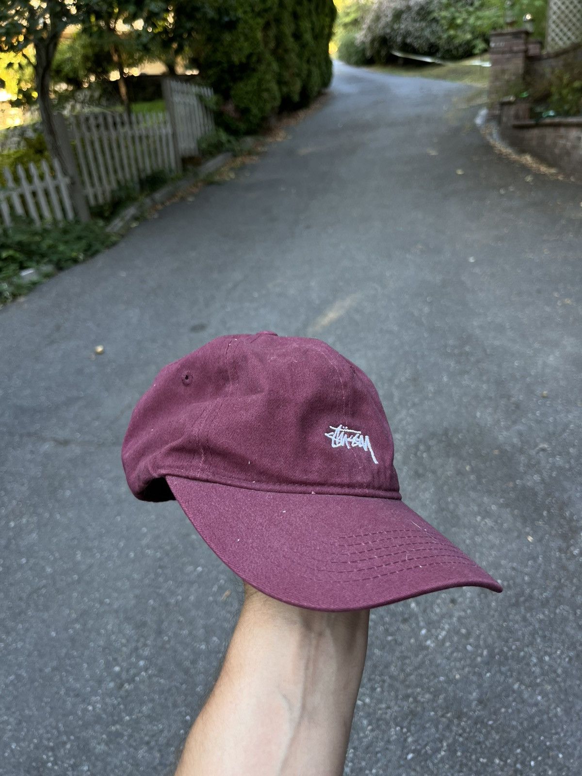 Stussy Stussy Logo Cap Hat Size ONE SIZE - 2 Thumbnail