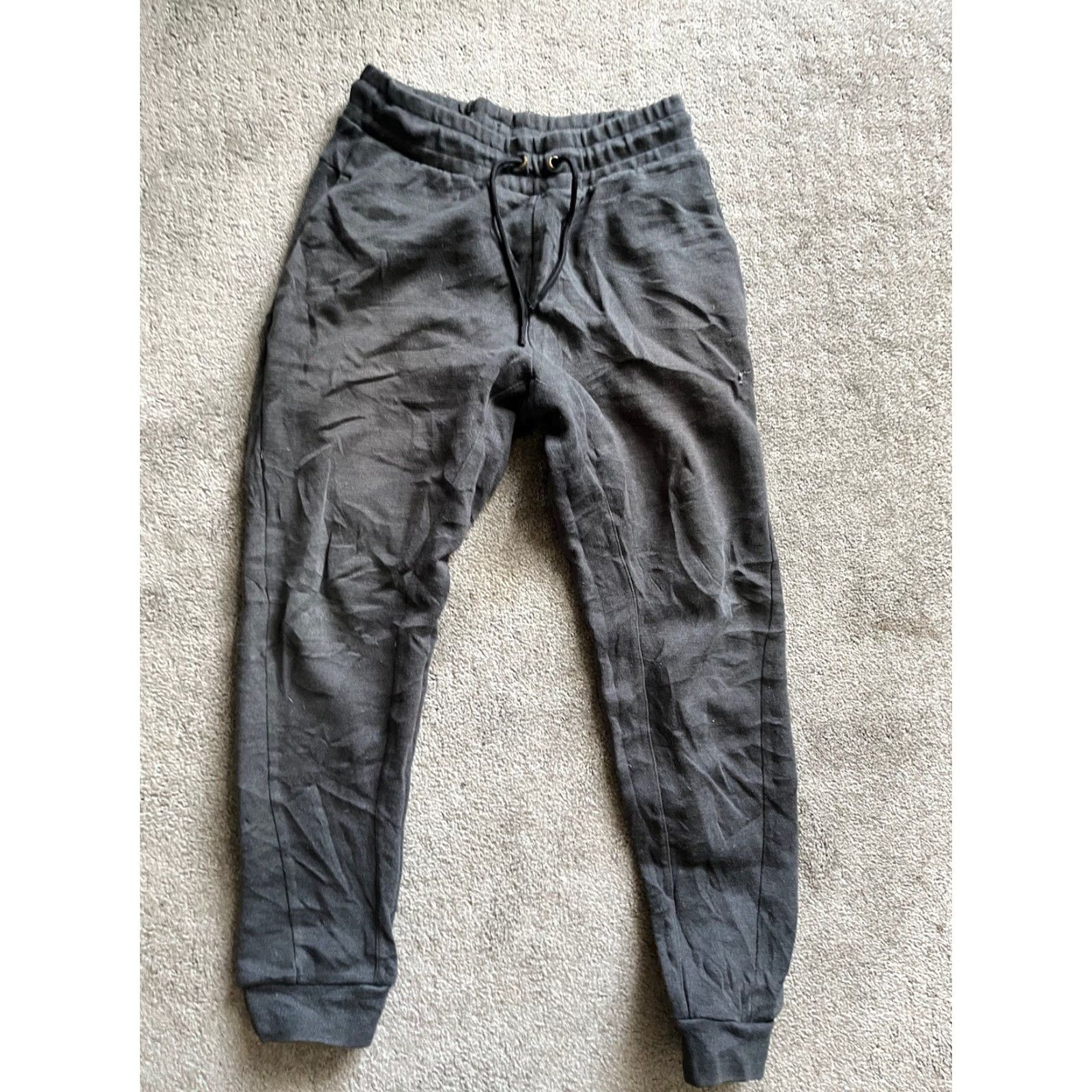 Nike Nike Sportswear Jogger Mens Small Gray Optic Tapered Sweatpants 928493 Fleece Size US 29 - 2 Thumbnail