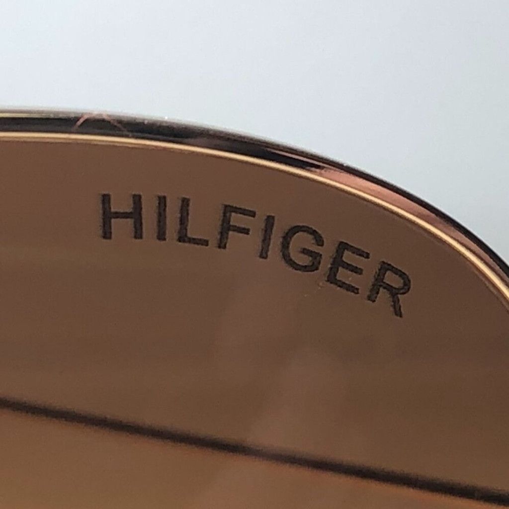 Tommy Hilfiger Tommy Hilfiger Gold & Brown Oversized Sunglasses Size ONE SIZE - 6 Thumbnail
