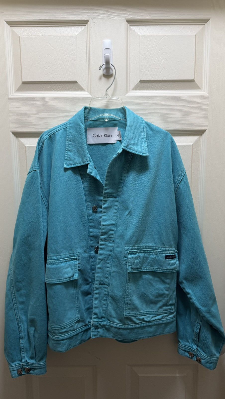 Calvin Klein Calvin Klein teal trucker Size US M / EU 48-50 / 2 - 1 Thumbnail