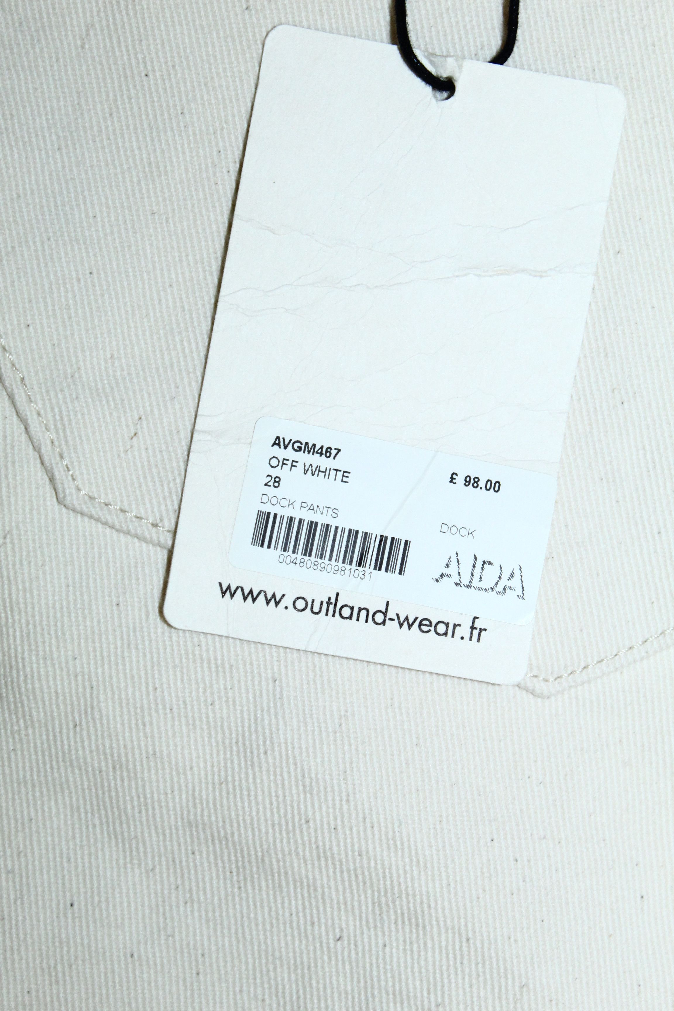 Alpha Industries Outland France Dock Twill Chino Pants. Size US 29 - 7 Thumbnail