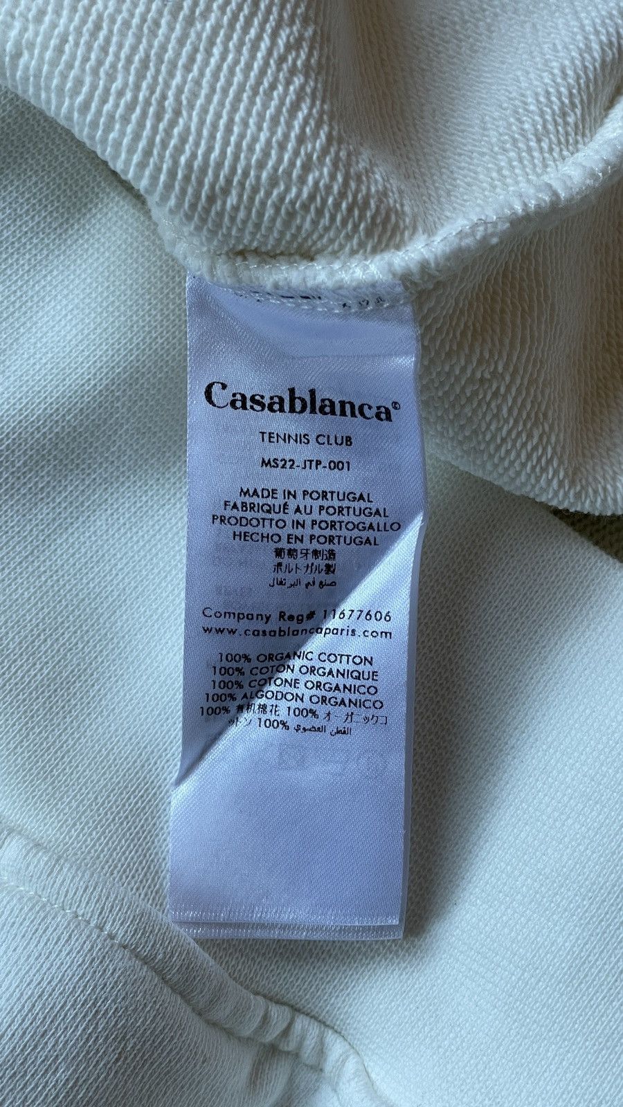 Casablanca Casa tennis sweatshirt Size US XL / EU 56 / 4 - 9 Thumbnail