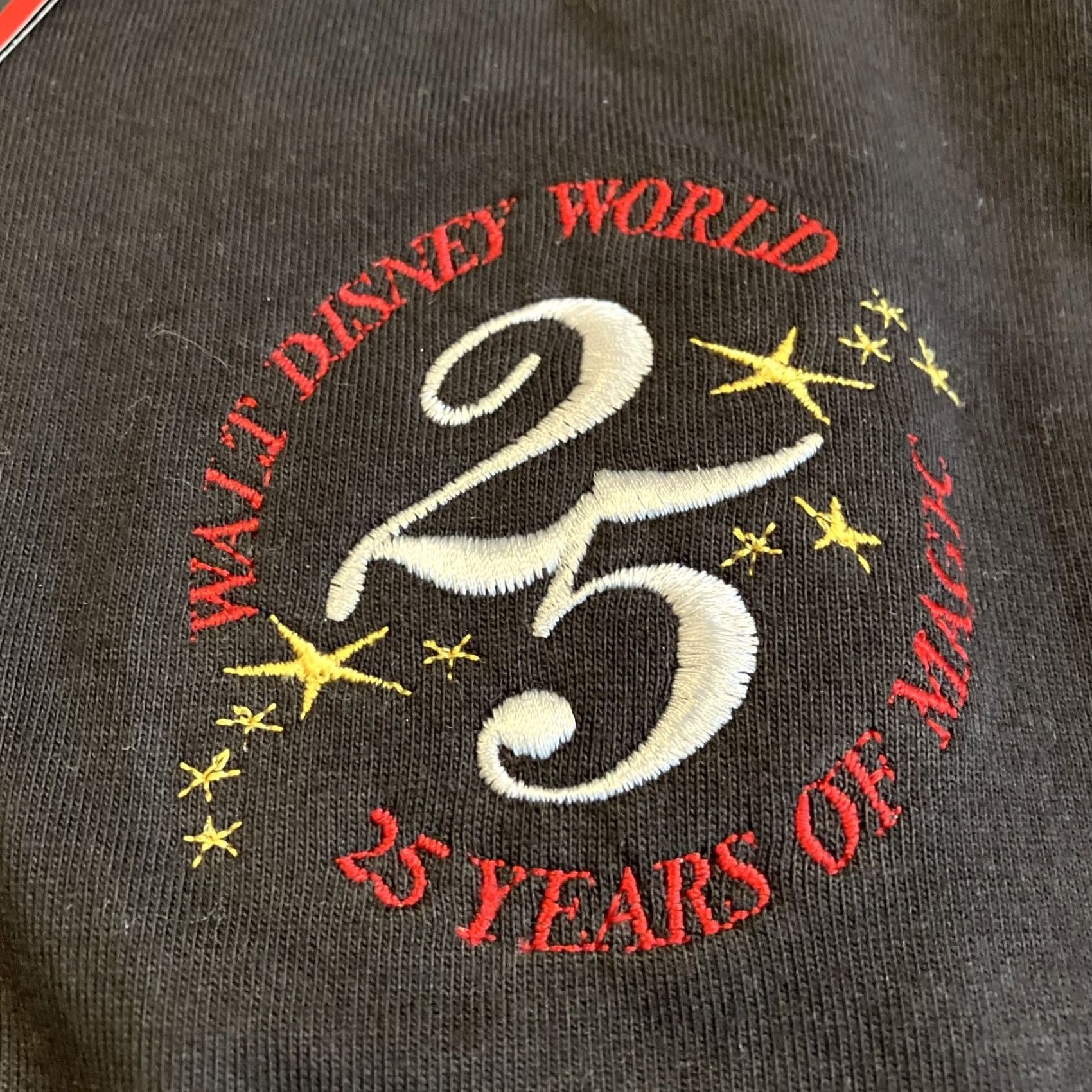 Disney Vintage Walt Disney World Mickey Inc. 25th Anniversary Polo Black XXL NWT RARE Size US XXL / EU 58 / 5 - 2 Thumbnail
