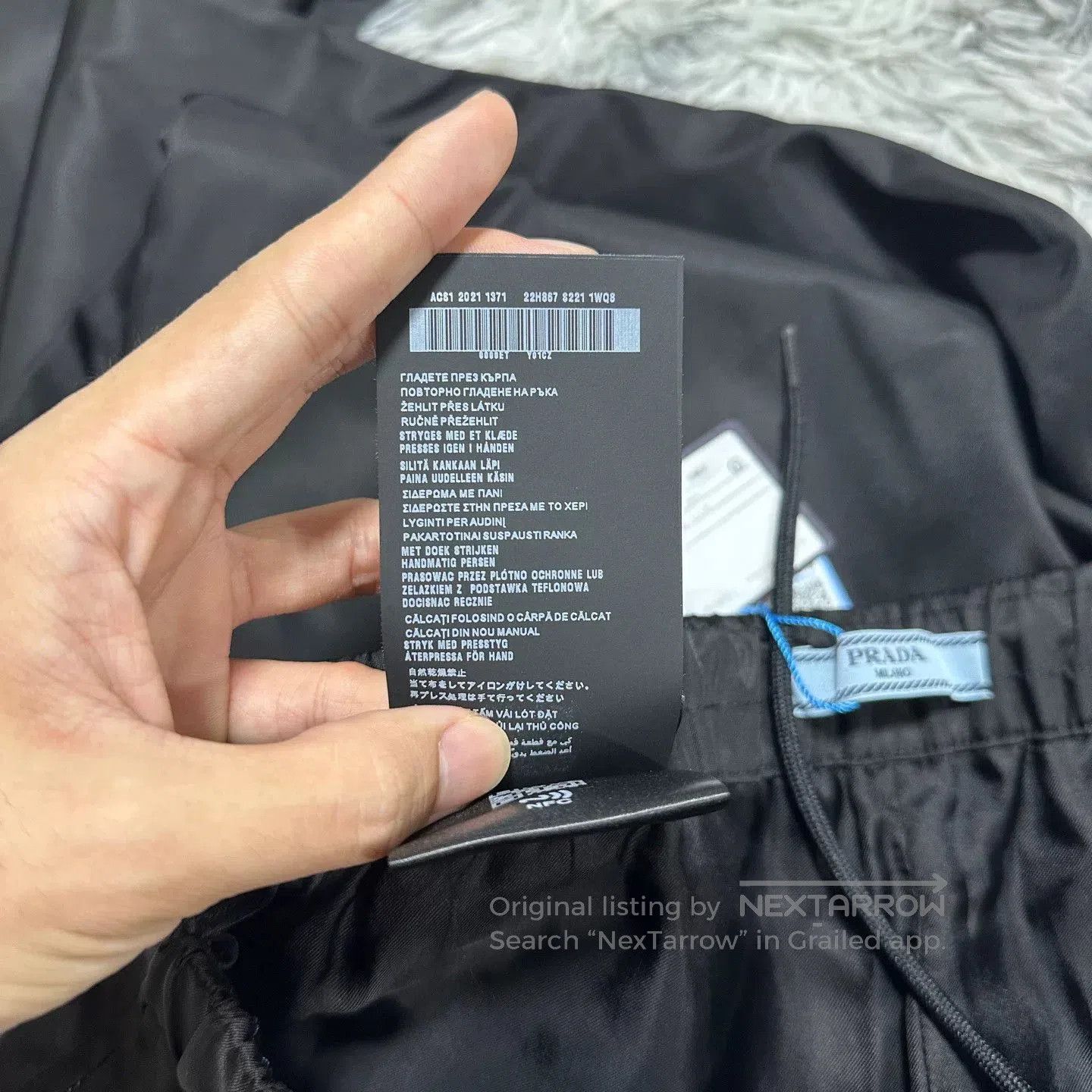 Prada prada black side zip nylon long pants. Size US 44 / EU 60 - 7 Thumbnail