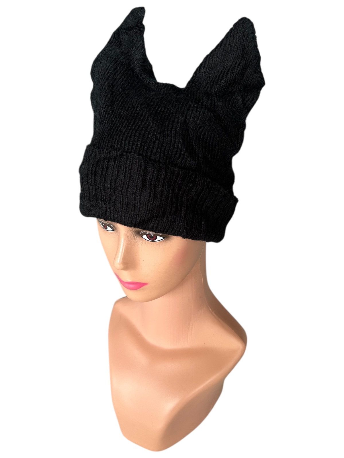 Japanese Brand × Kapital × Vintage Horn Devil Japanese Punk Style Beanie Hats Size ONE SIZE - 1 Thumbnail