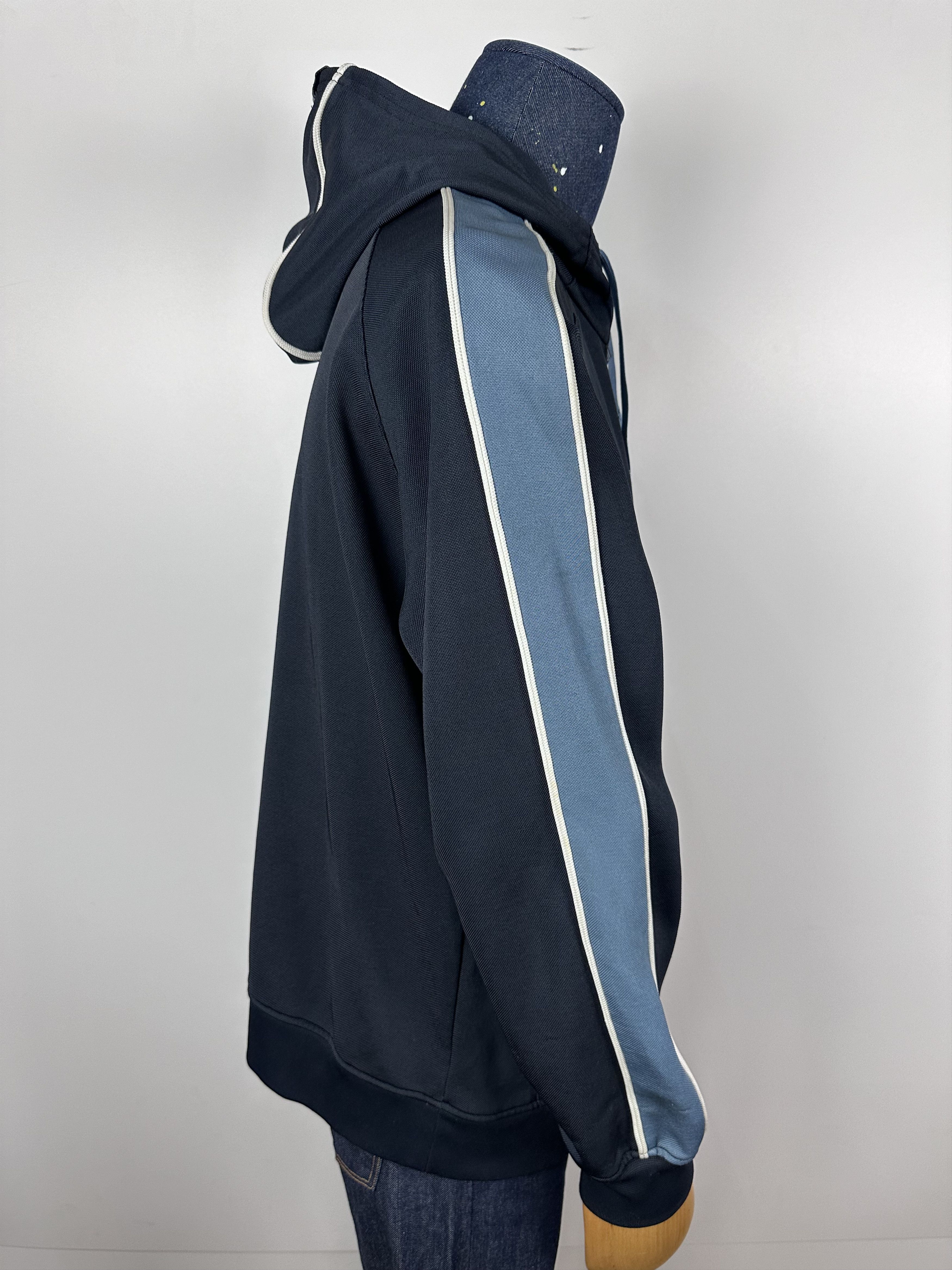 Nike × Vintage Nike Vintage Zip Hoodie Big Logo Blue 90s Mens Size XL Size US XL / EU 56 / 4 - 8 Thumbnail