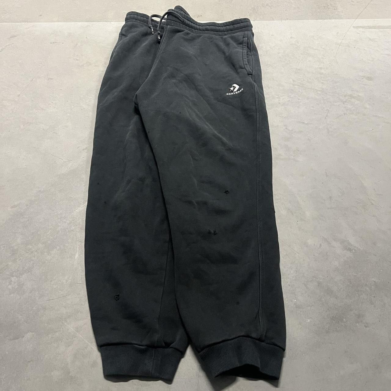 Converse Vintage Y2K/2000s Black Converse Sweatpants Loungewear Essential! Size US 34 / EU 50 - 1 Thumbnail