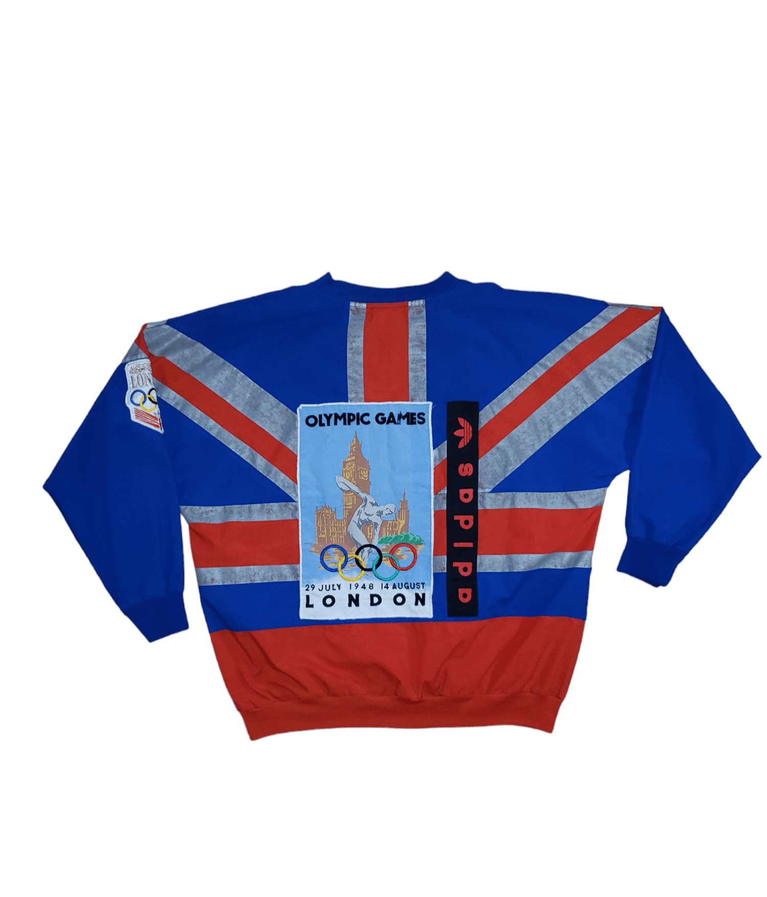 Adidas Vintage 80s adidas England Olympics Sweatshirt Size US L / EU 52-54 / 3 - 2 Thumbnail