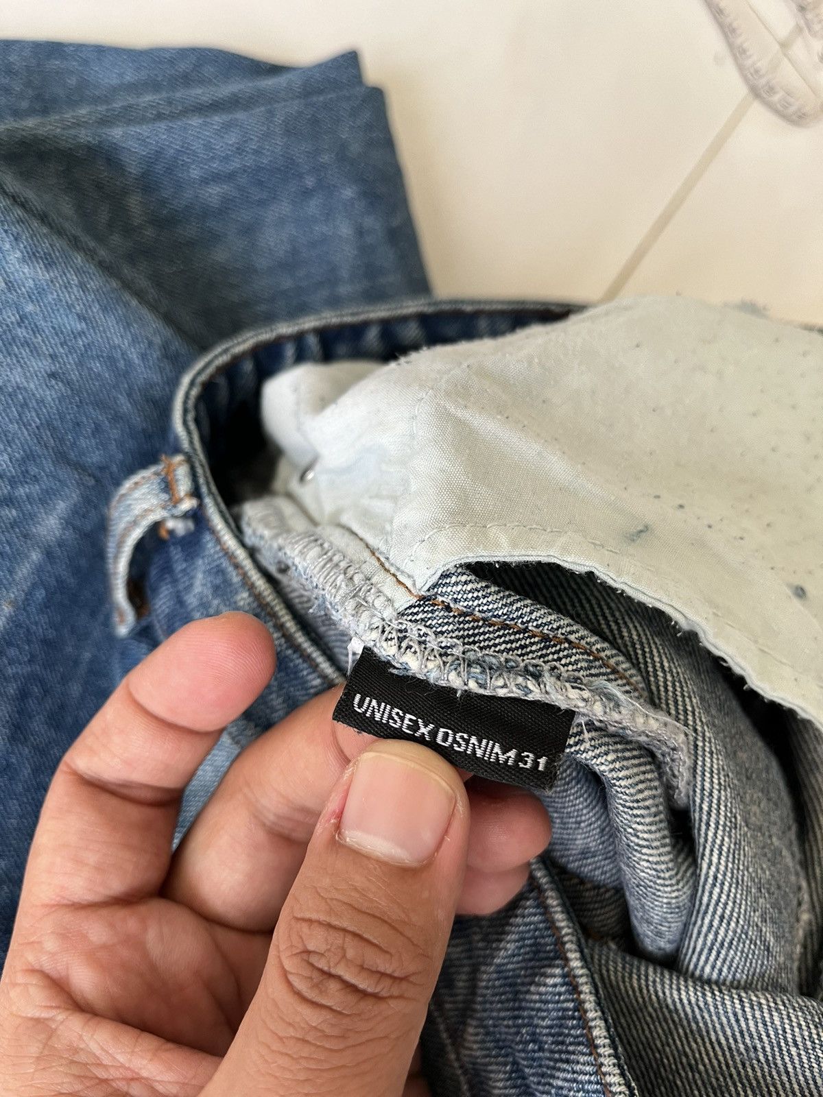 Y/Project Y/Project Wire Denim Distressed Unisex 👫 Size US 33 - 15 Thumbnail