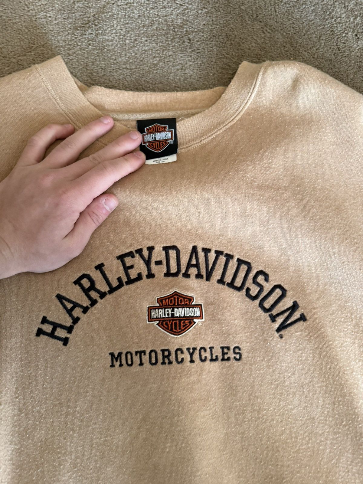 Harley Davidson Harley Davidson Sweatshirt With Pockets Size US XXL / EU 58 / 5 - 2 Thumbnail