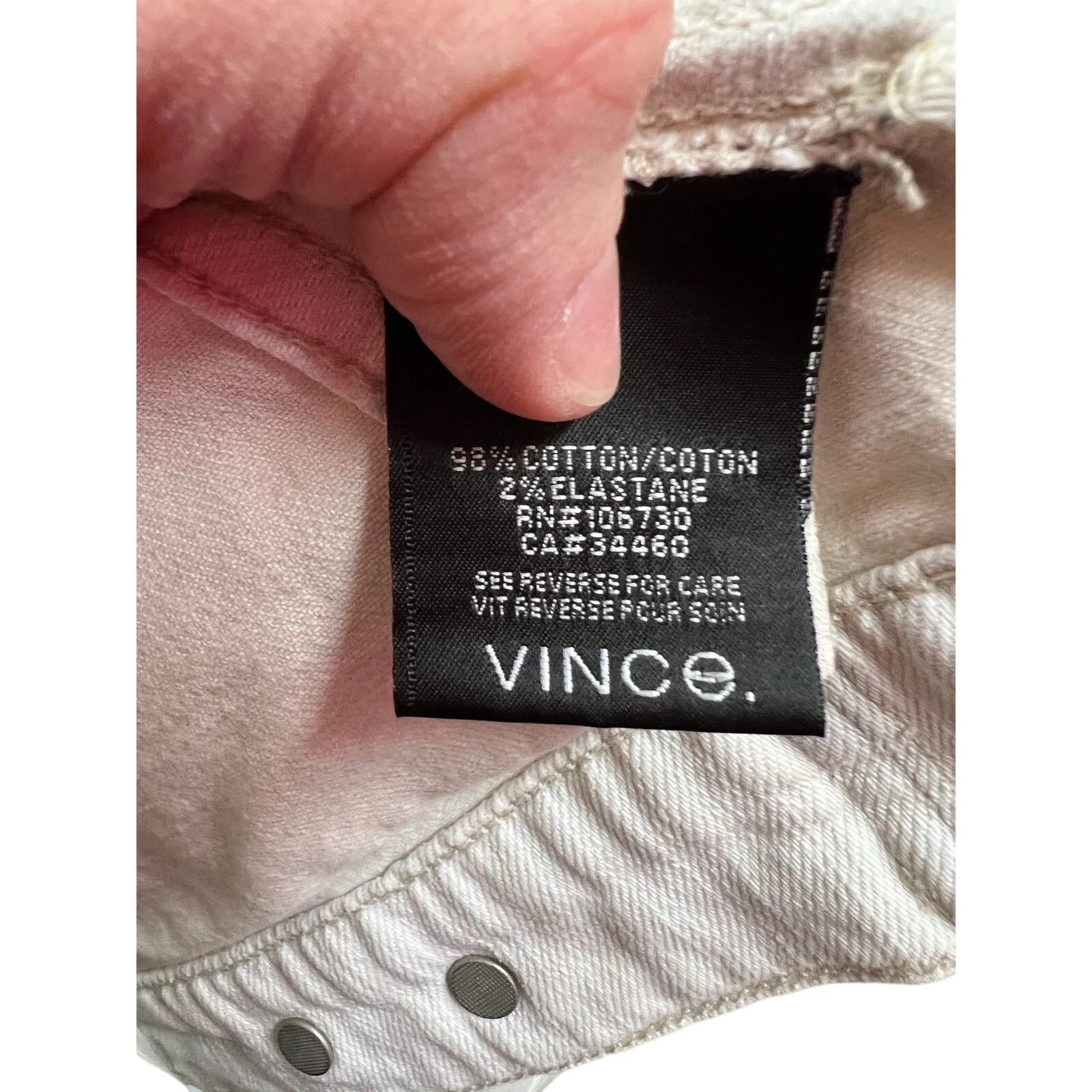 Vince Vince denim vest sz XS Size XS / US 0-2 / IT 36-38 - 4 Thumbnail