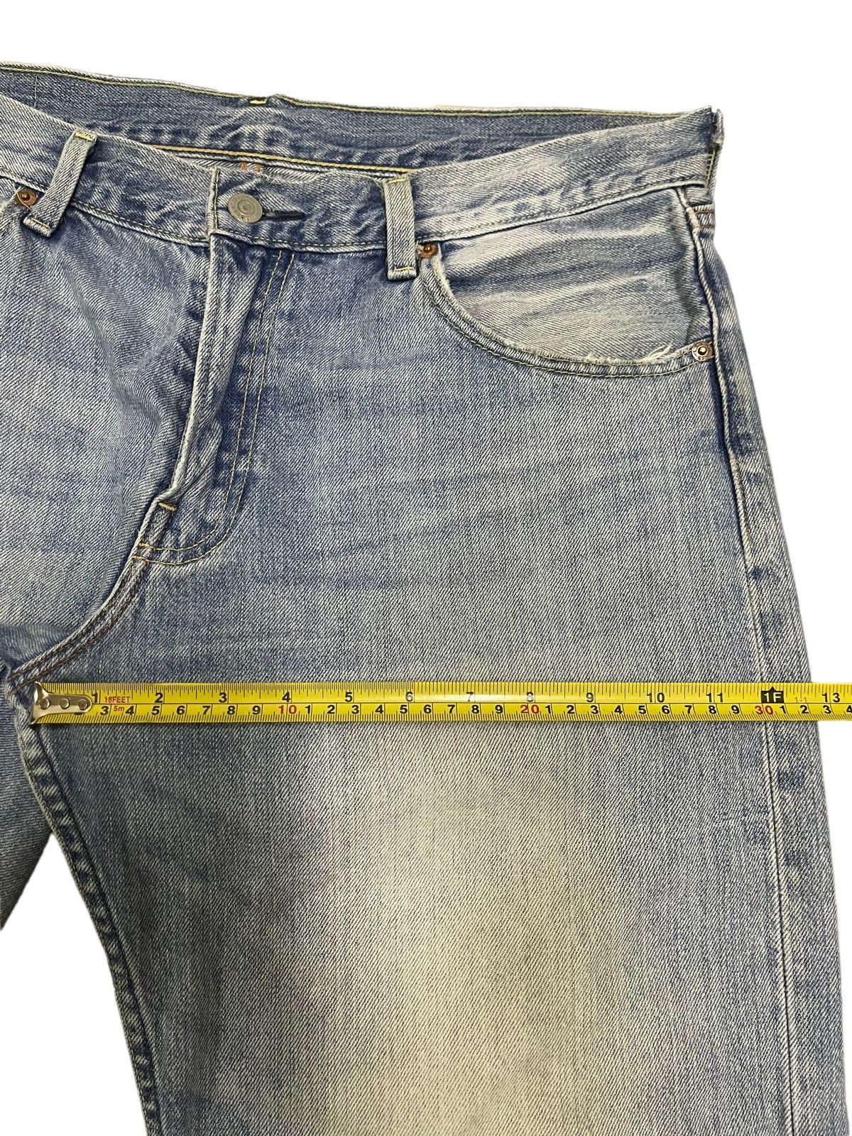 Levi's Vintage Levis Classic Blue Wash Short Jeans Size US 34 / EU 50 - 11 Thumbnail