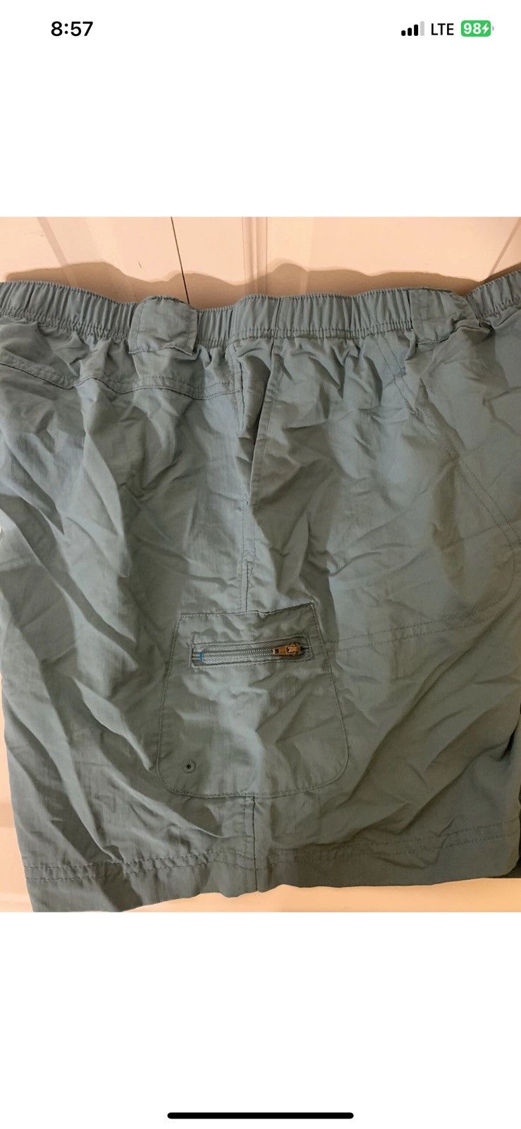 Columbia Vtg 90s Mens Sz XL Columbia Lightweight Nylon Hiking Shorts Size US 36 / EU 52 - 7 Thumbnail