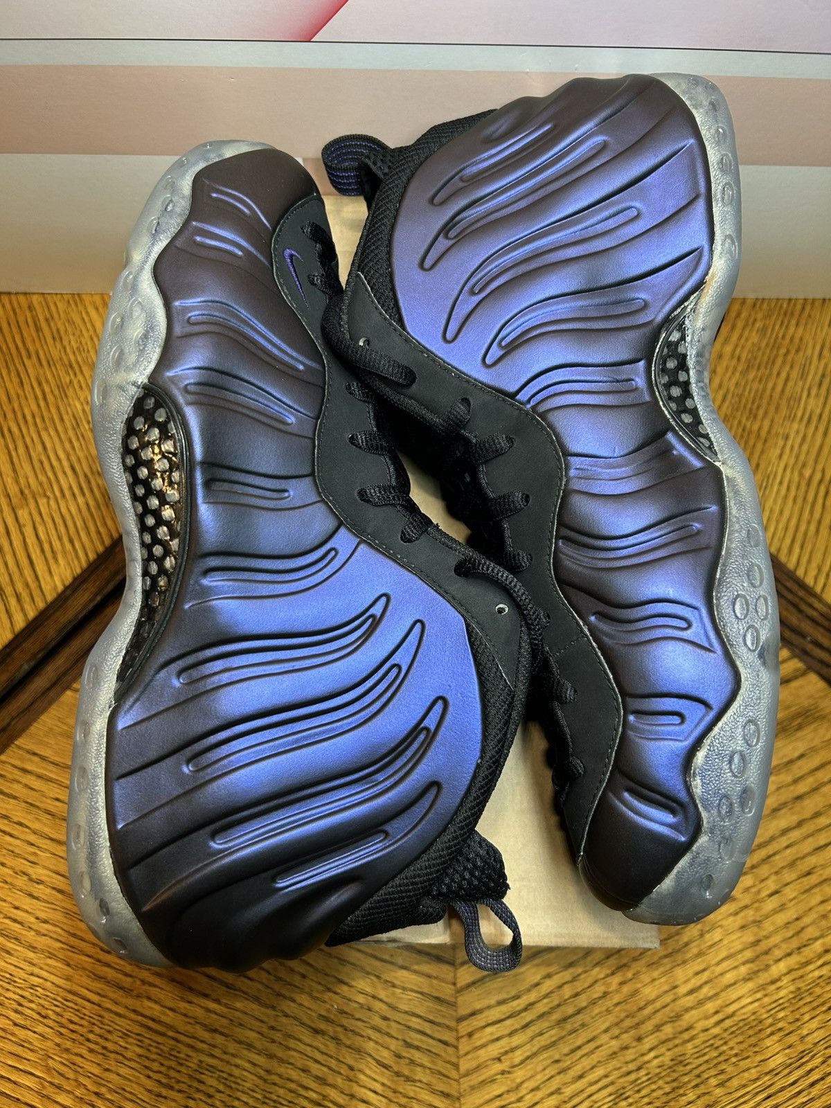 Nike Size 11 - Nike Air Foamposite One 2009 OG Eggplant LIKENEW Size US 11 / EU 44 - 3 Thumbnail