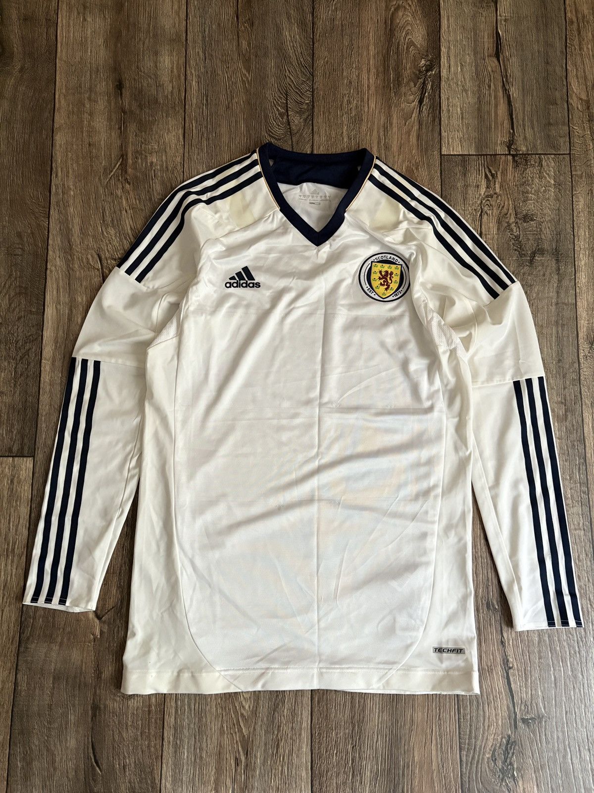 Adidas Rare Vintage Adidas Scotland 2011/2012 Player Version Jersey Size US L / EU 52-54 / 3 - 1 Thumbnail