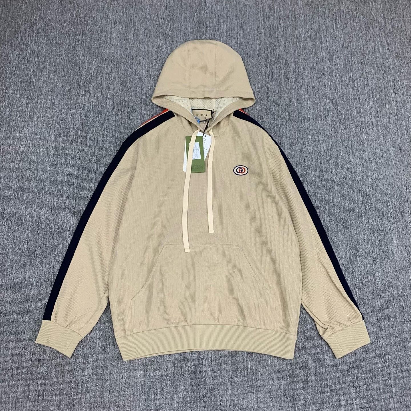 Gucci gucci khaki knit hoodie sweatshirt medium size Size US M / EU 48-50 / 2 - 1 Thumbnail