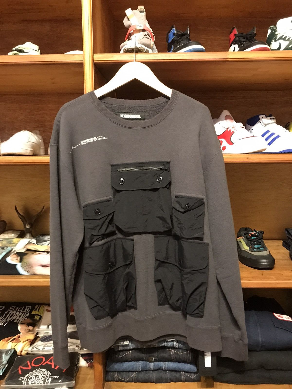 Neighborhood NEIGHBORHOOD HEAVYS CREWNECK NOT VISVIM WTAPS Size US XL / EU 56 / 4 - 1 Thumbnail