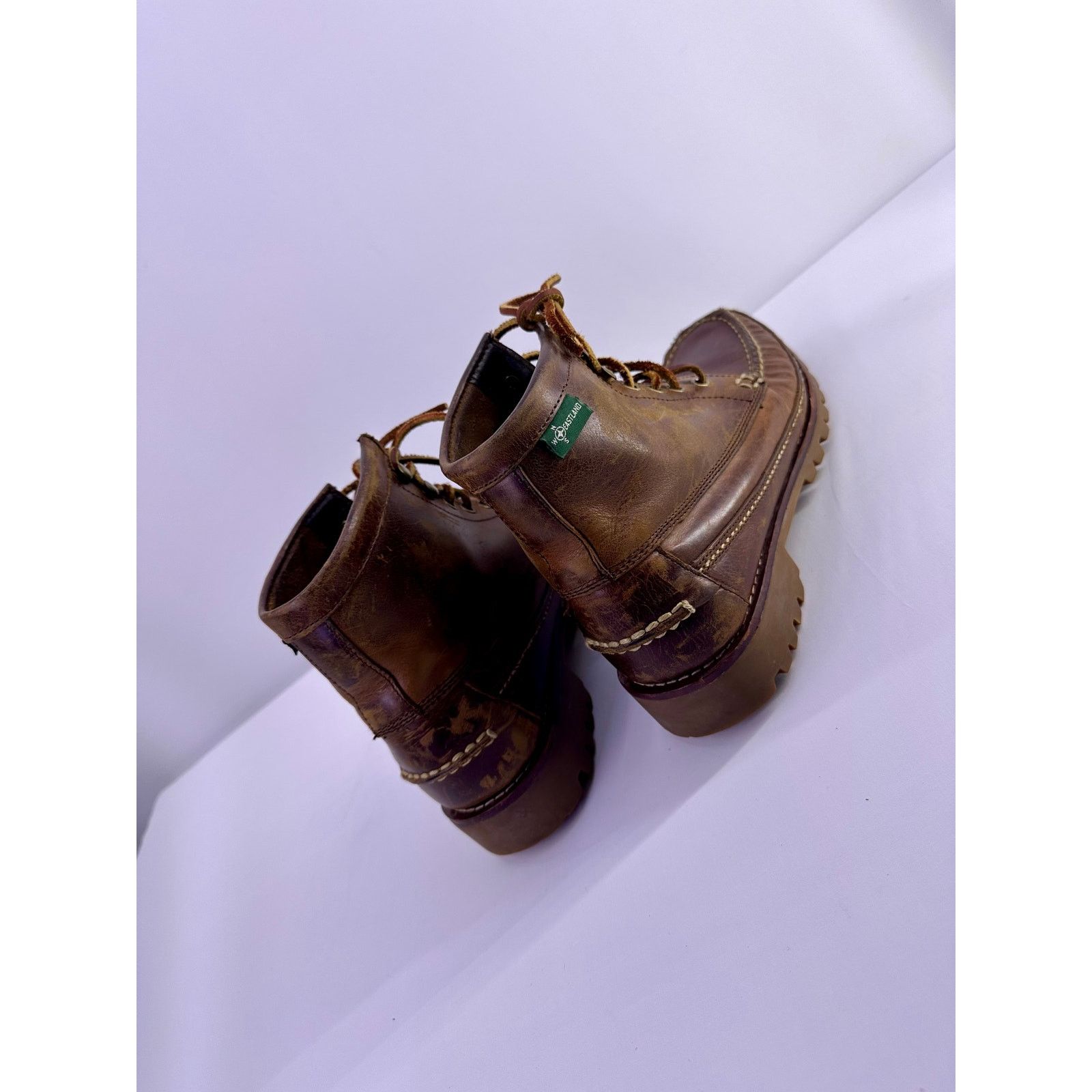 & Other Stories Vintage EastLand 1955 Edition Leather Winter Boots Size 9D Size US 9 / EU 42 - 4 Thumbnail