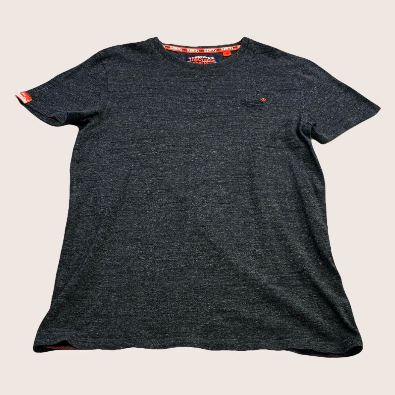 Superdry Superdry Shirt Mens M dark grey Crew Neck Top Short Sleeve Used Size US M / EU 48-50 / 2 - 1 Thumbnail