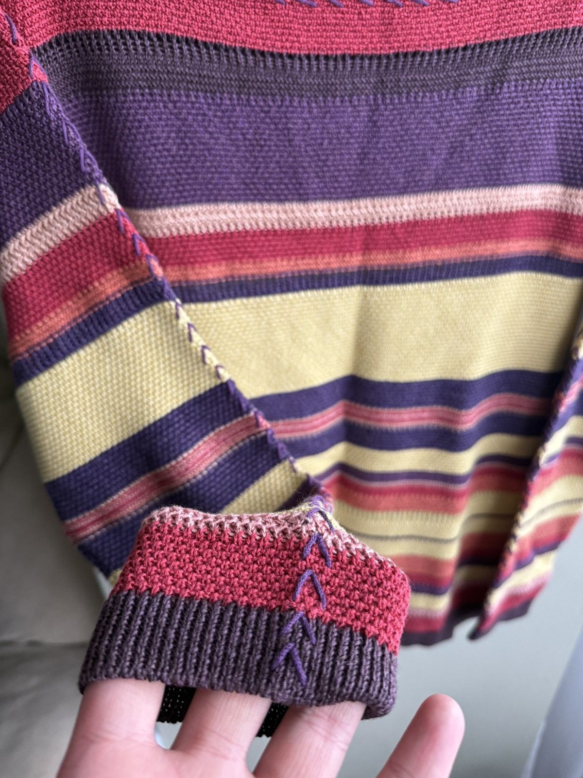 Ralph Lauren Purple Label Ralph Lauren Purple Label Linen/Silk Knit sweater Size US S / EU 44-46 / 1 - 4 Thumbnail