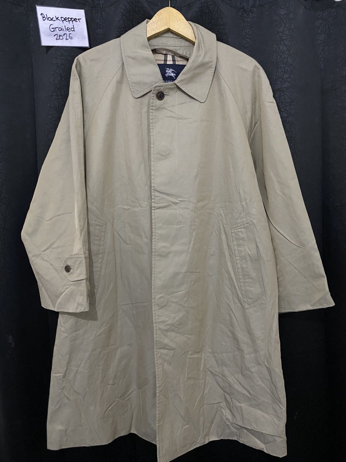 Burberry Burberry Nova Check Trench Coat Jacket Size US L / EU 52-54 / 3 - 1 Thumbnail
