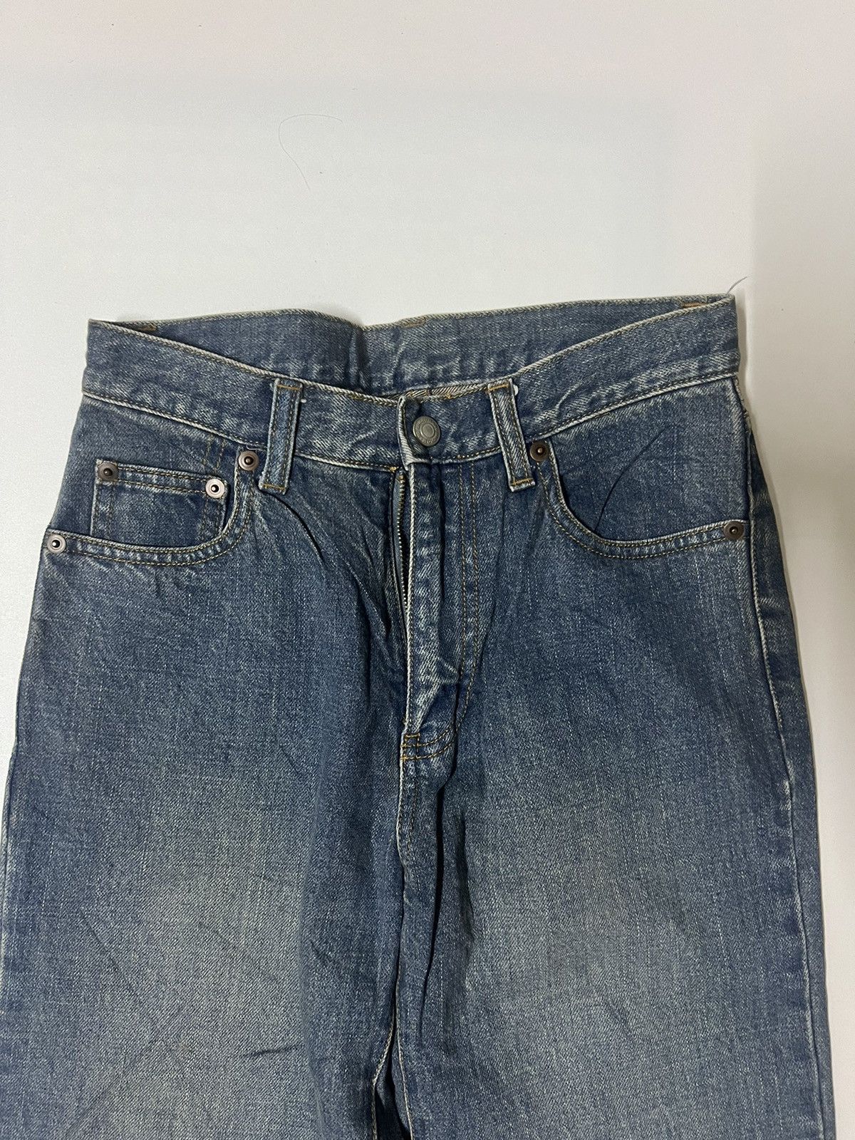 Uniqlo Uniqlo UJ Blue Wash Denim Size US 26 / EU 42 - 4 Thumbnail