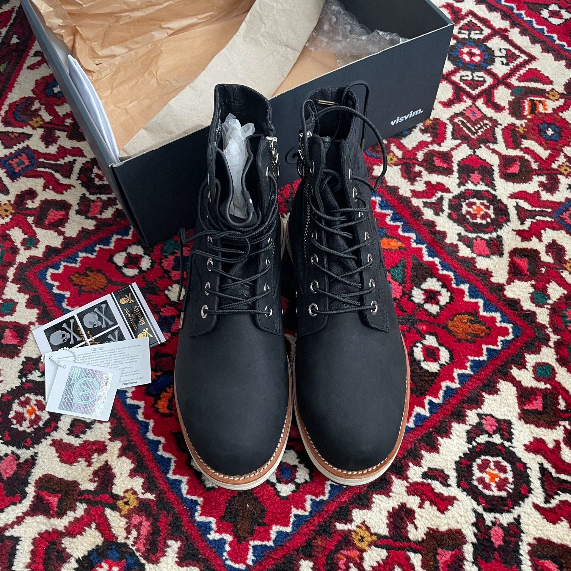 Visvim visvim x mmj 7hole boots size 9 Size US 9 / EU 42 - 1 Thumbnail