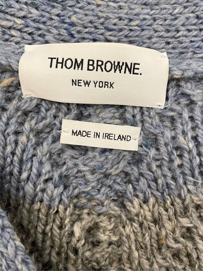 Thom Browne Thom browne Size 2 Four-striped wool sea wool jacket 2504 Size M / US 6-8 / IT 42-44 - 5 Thumbnail