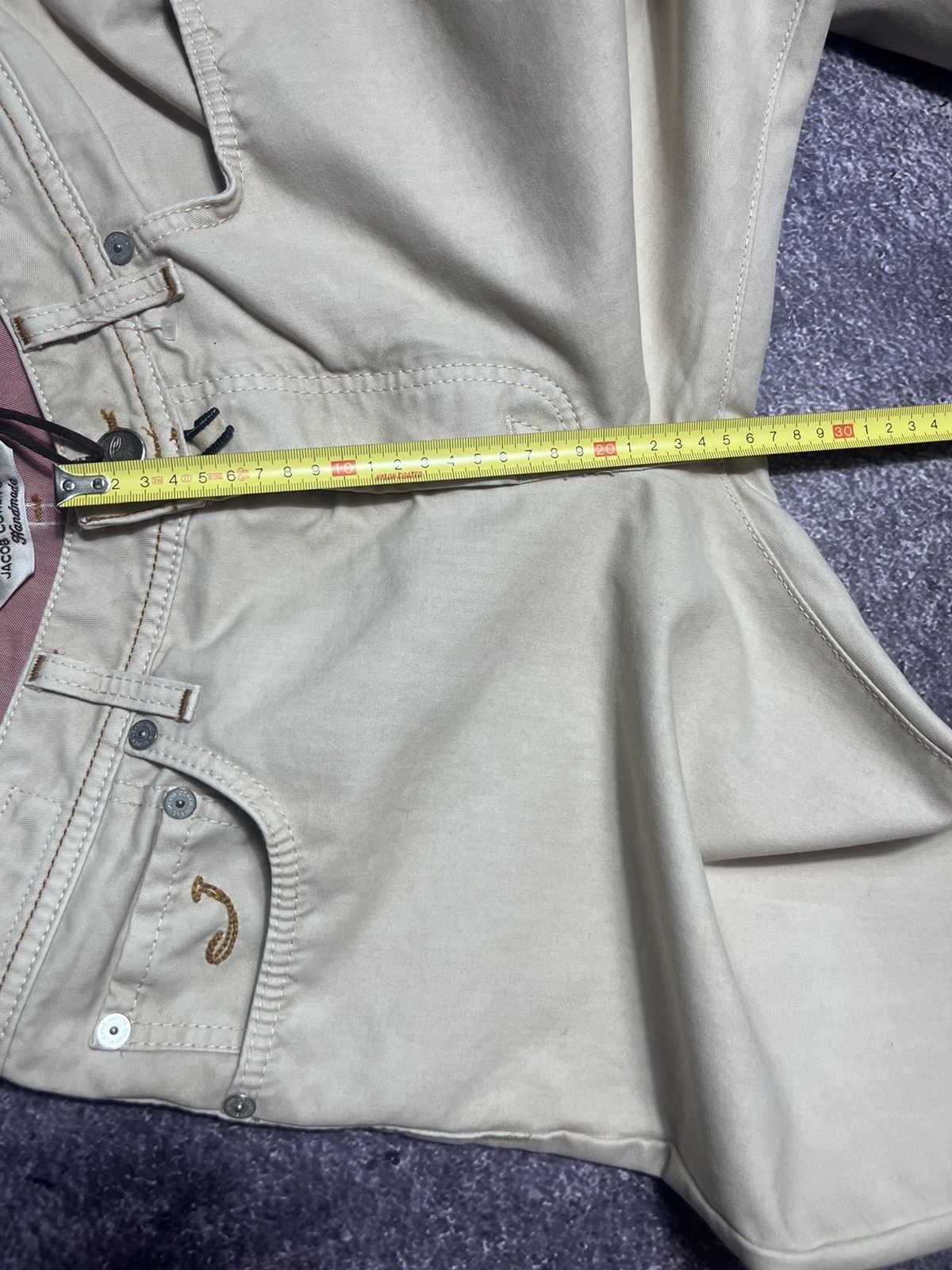 Jacob Cohen Jacob Cohen J623 Comfort Luxury Jeans Beige Mens Size 31 Size US 31 - 13 Thumbnail