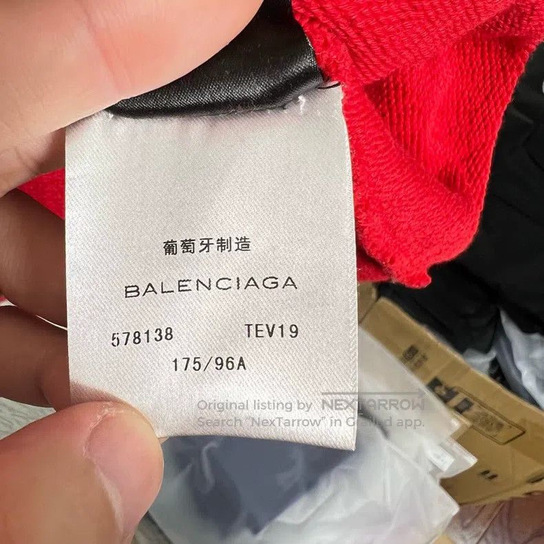 Balenciaga Balenciaga Red Lock Hoodie Size US M / EU 48-50 / 2 - 6 Thumbnail