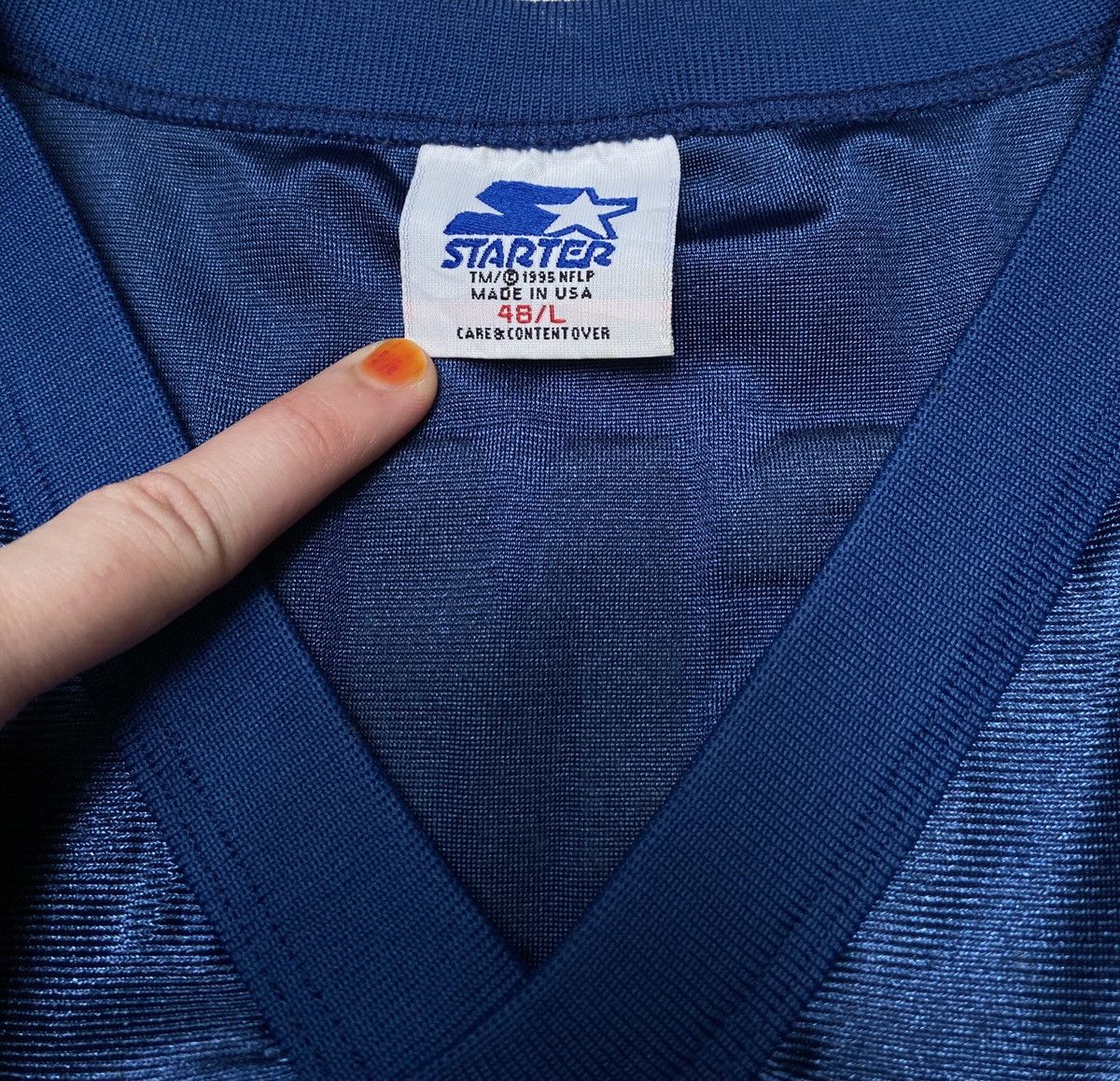 Starter × Vintage Vintage Brand Starter Made In Usa Jersey 1990s Size US L / EU 52-54 / 3 - 8 Thumbnail