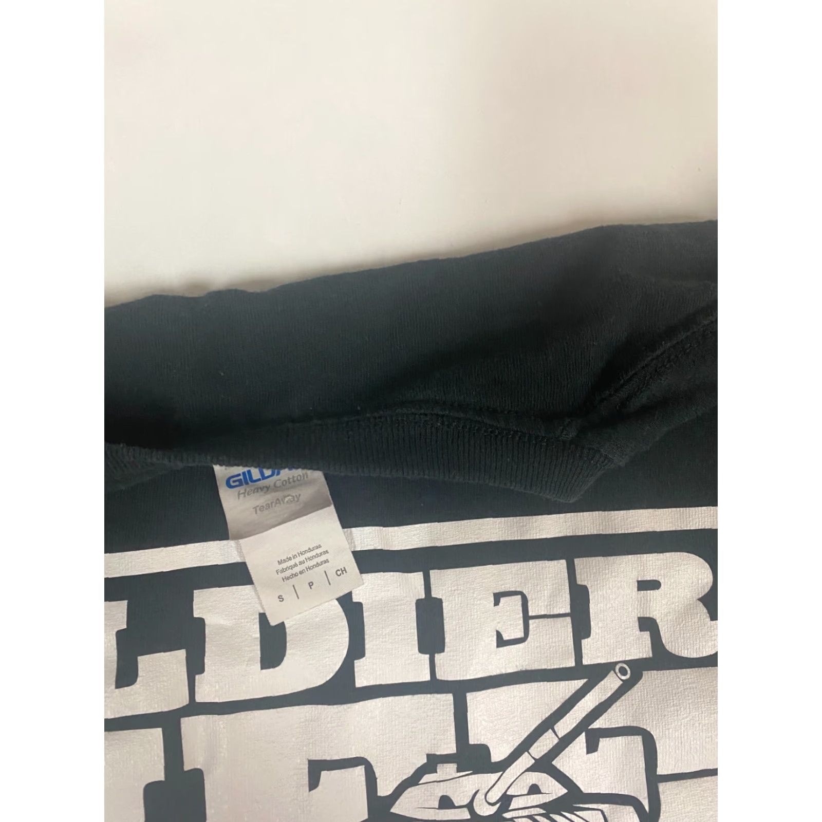 Gildan Soldier Life Records Mens T Shirt S Logo Graphic Black Size US S / EU 44-46 / 1 - 4 Thumbnail