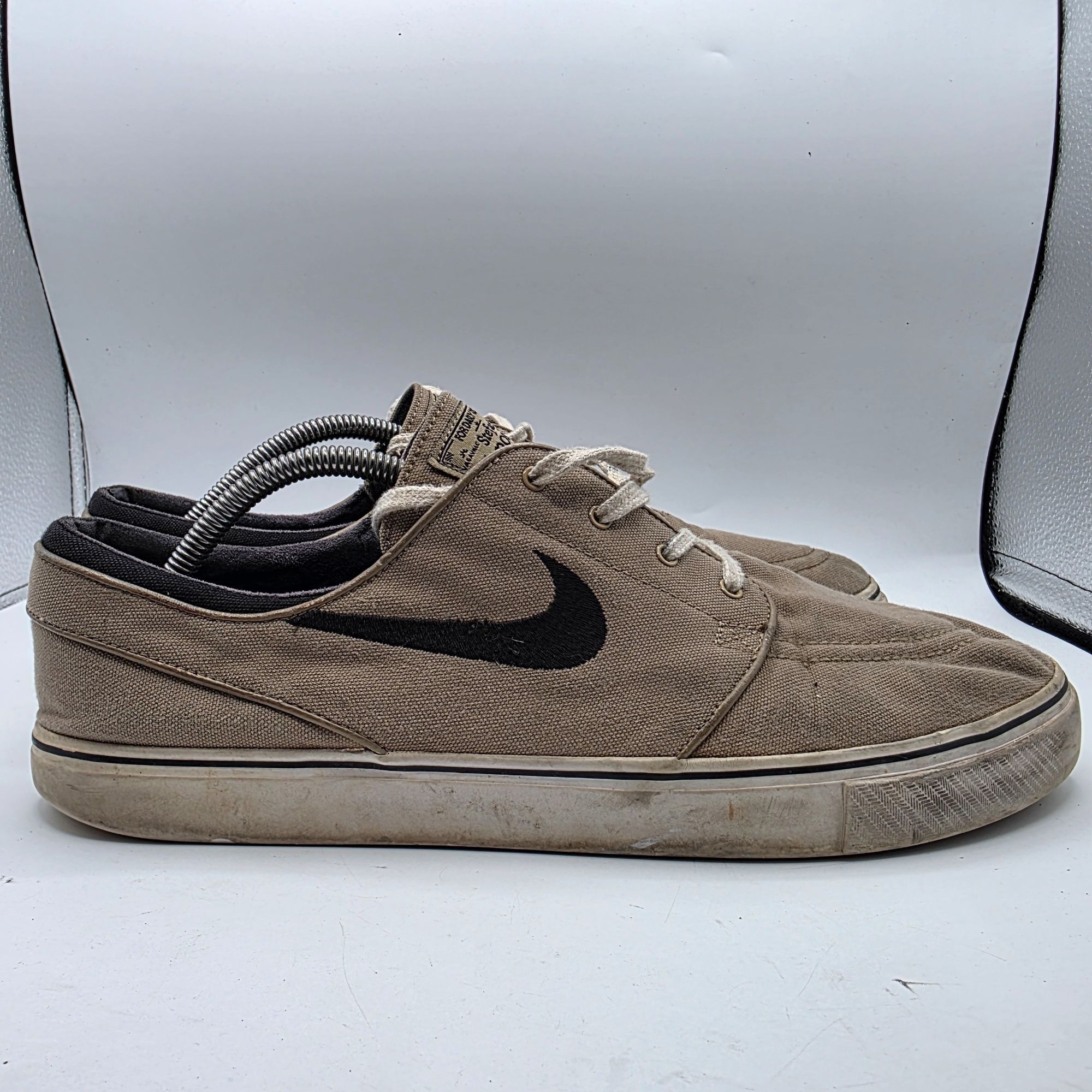Nike Nike SB Zoom Stefan Janoski Mens Size 12 Beige Shoes Skatebo Size US 12 / EU 45 - 12 Thumbnail