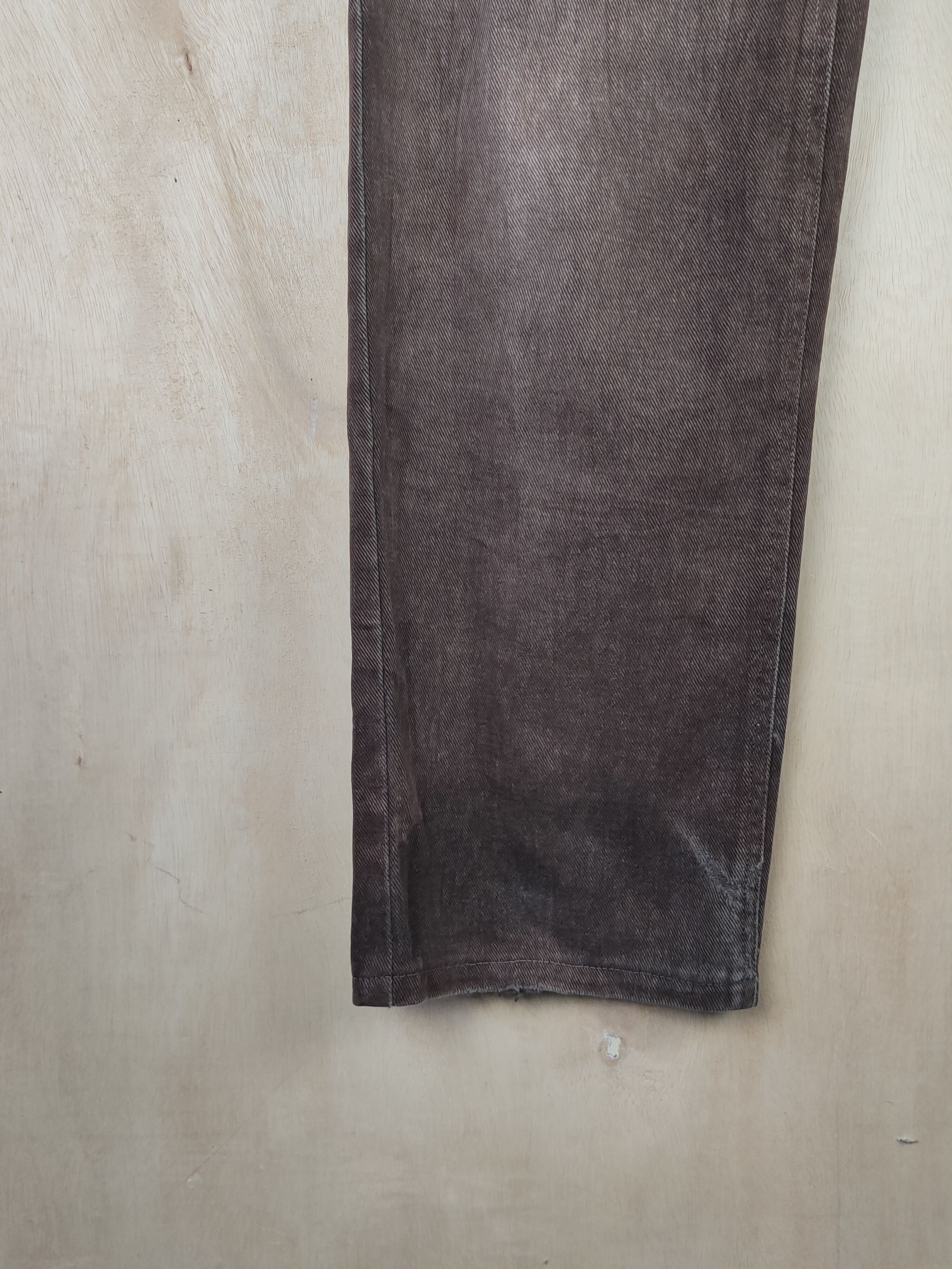 Japanese Brand Japanese Brand Dark Brown Faded pants #S2455 Size US 30 / EU 46 - 4 Thumbnail
