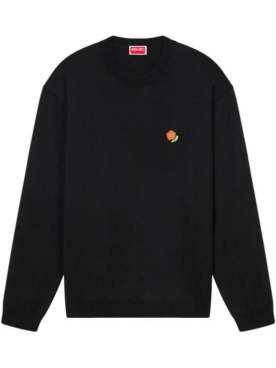 Kenzo KENZO Men Sweater FF55PU726 3LB99J Black Size US XL / EU 56 / 4 - 1 Thumbnail