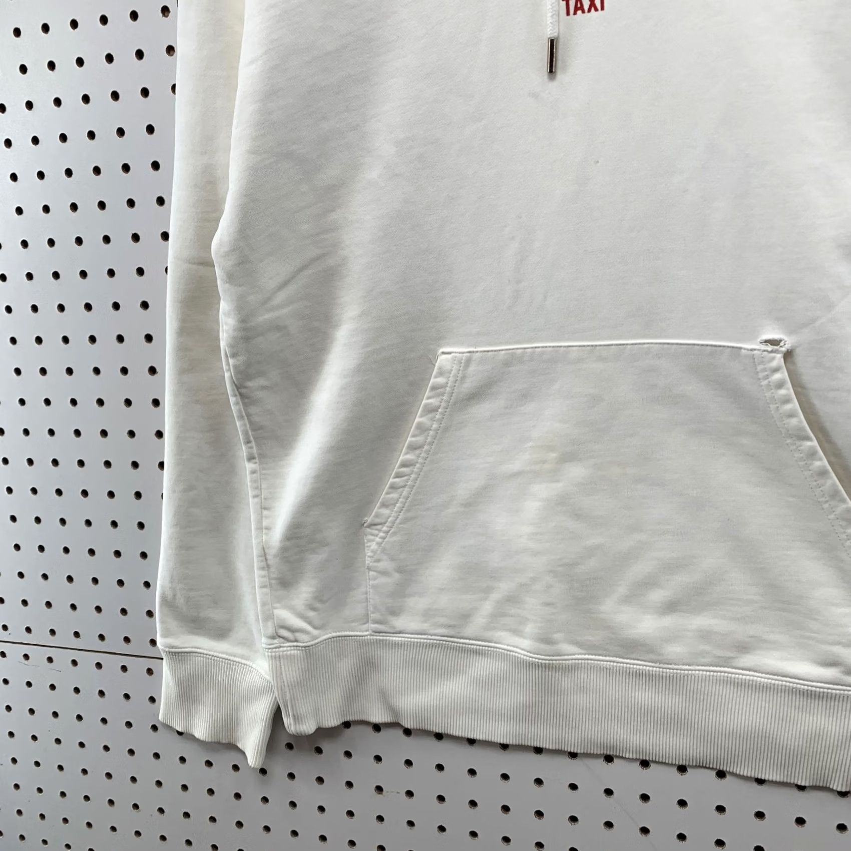 Helmut Lang HELMUT LANG Hoodie Sweatshirt Mens Medium White Long Sleeve Hooded Taxi Size US M / EU 48-50 / 2 - 4 Thumbnail
