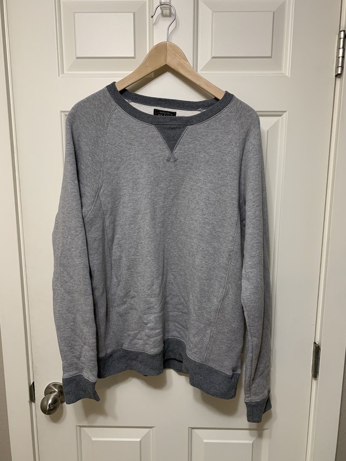 Beams Plus Beams Gray crewneck sweater Size US L / EU 52-54 / 3 - 1 Thumbnail