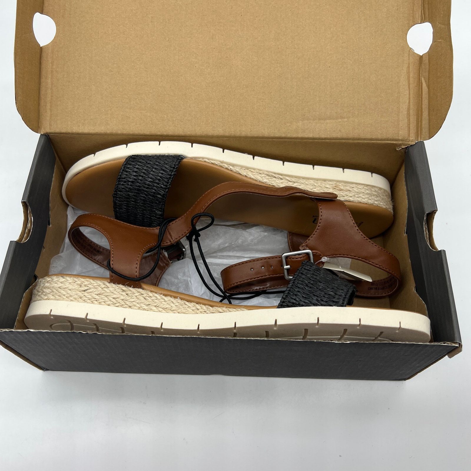 Other a.n.a Liah Women's Sandals Flat Ankle Strap Size US 11 / IT 41 - 10 Thumbnail