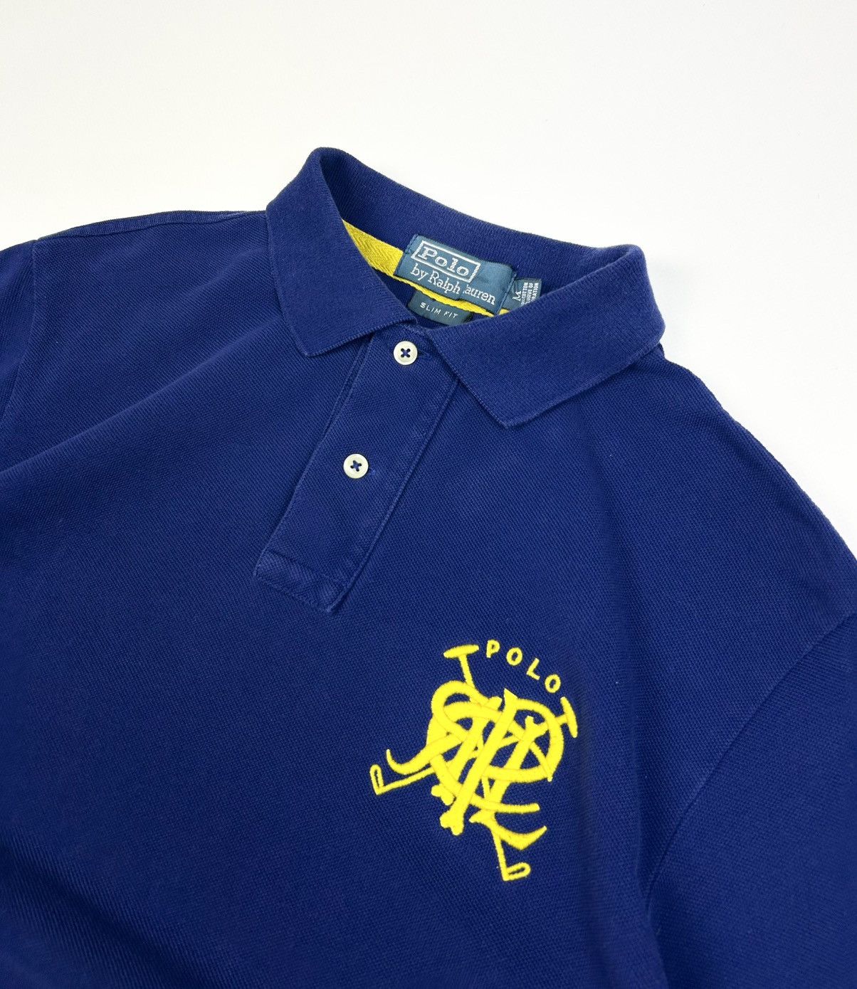 Polo Ralph Lauren × Vintage Vintage Polo Ralph Lauren Polo Shirt Embroidered Logo Y2K Size US M / EU 48-50 / 2 - 5 Thumbnail