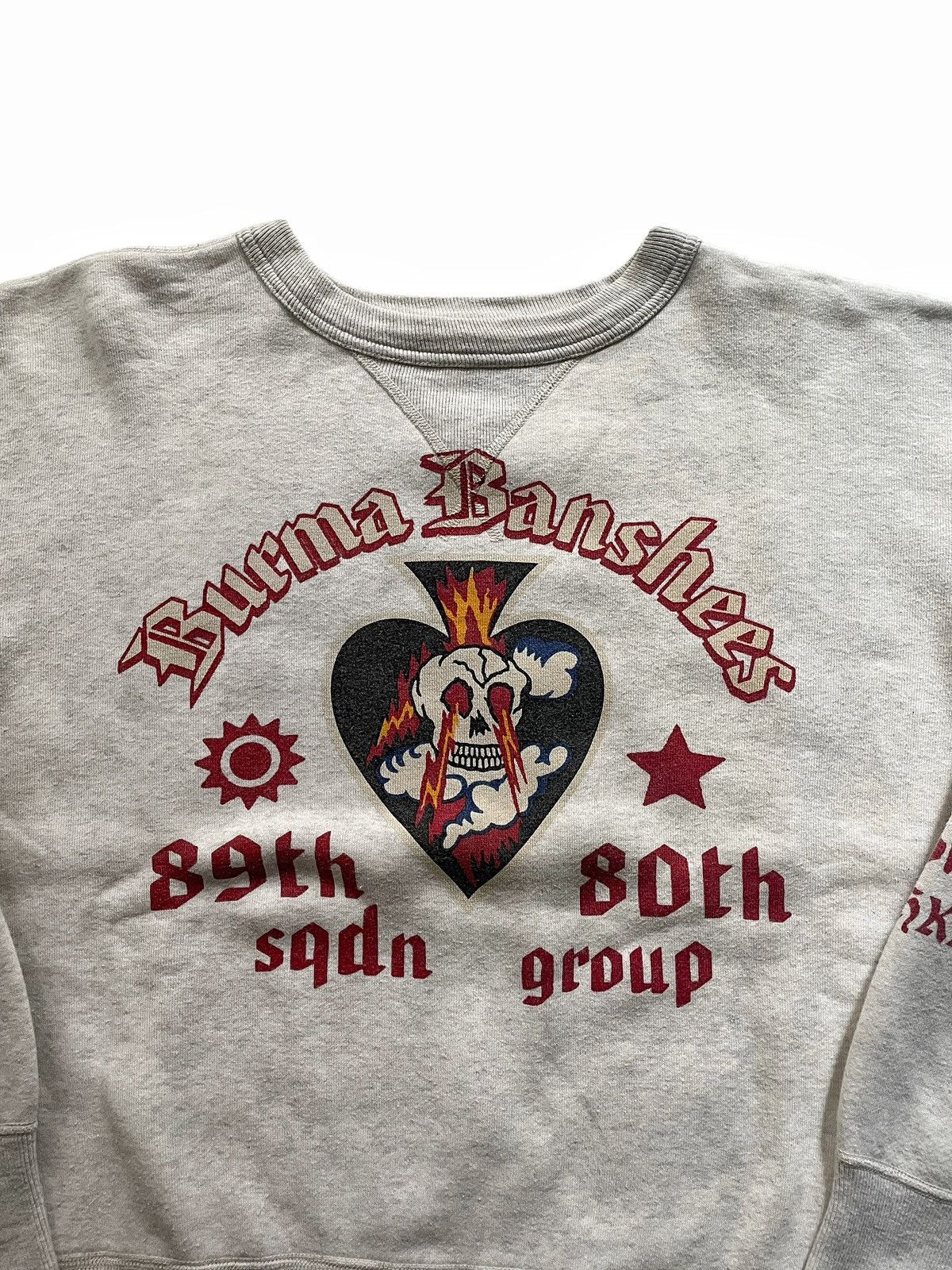 Buzz Rickson's × Japanese Brand × Toyo Enterprises Buzz Rickson’s USAF Burma Banshees 89th Squadron Sweatshirt Size US S / EU 44-46 / 1 - 3 Thumbnail