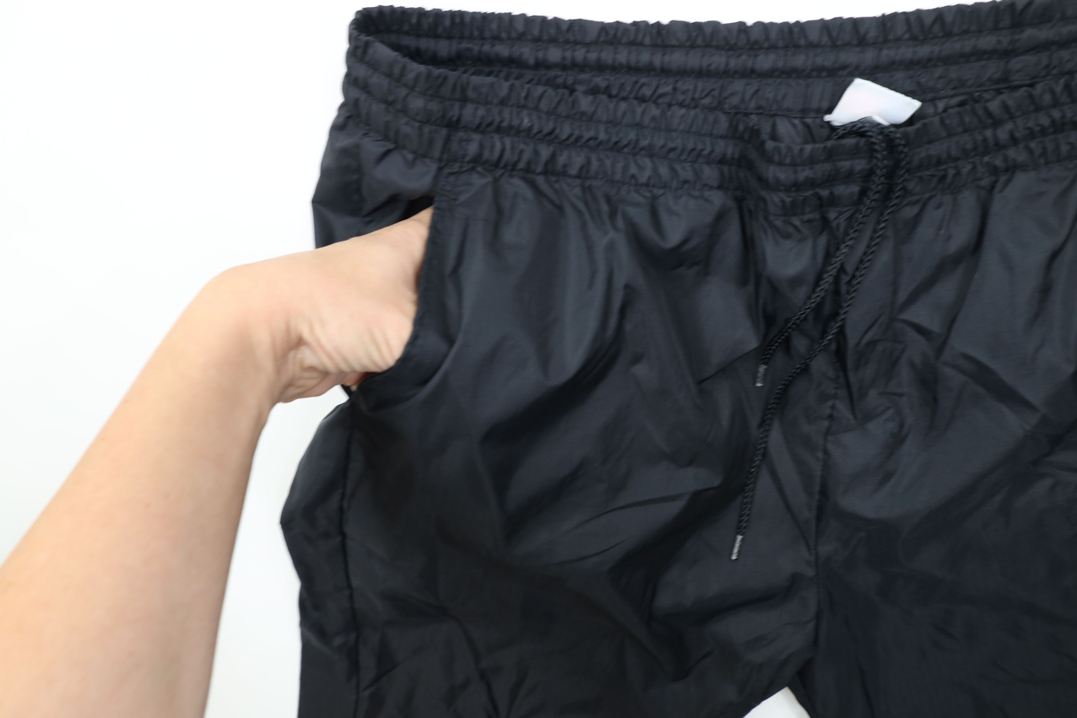 Brooks Vintage 90s Brooks Running Wide Leg Windbreaker Pants Black Size US 38 / EU 54 - 7 Thumbnail