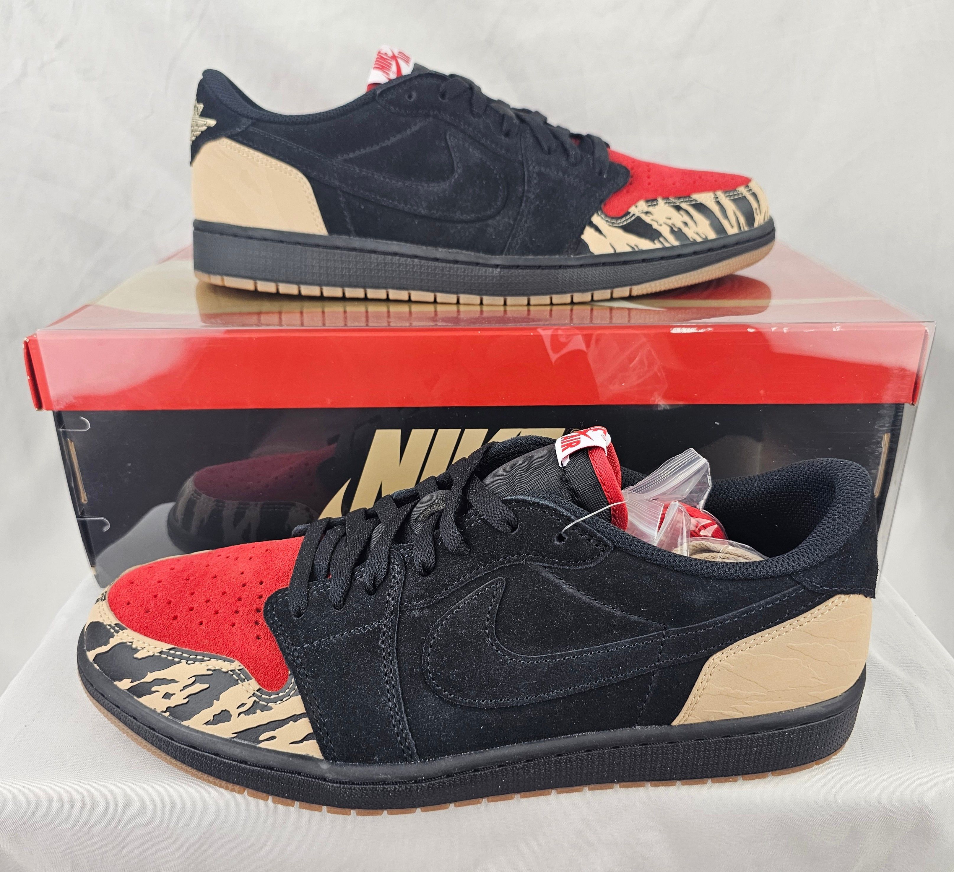 Jordan Brand SoleFly x Nike Air Jordan 1 Retro OG SP Low Everglades Men's Size US 13 / EU 46 - 2 Thumbnail
