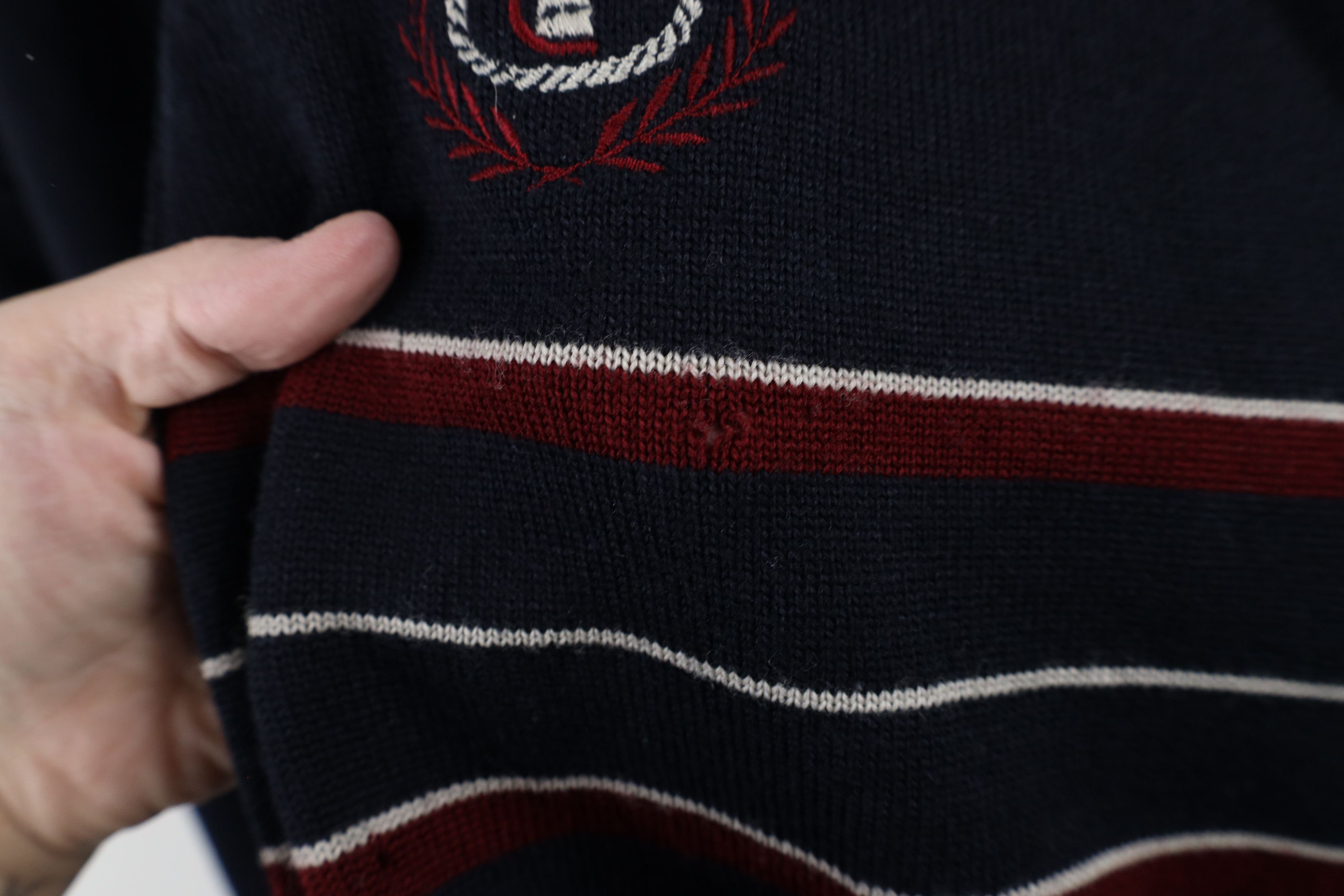 Vintage Vintage 90s Streetwear Wool Blend Knit Cardigan Sweater Size US XL / EU 56 / 4 - 5 Thumbnail