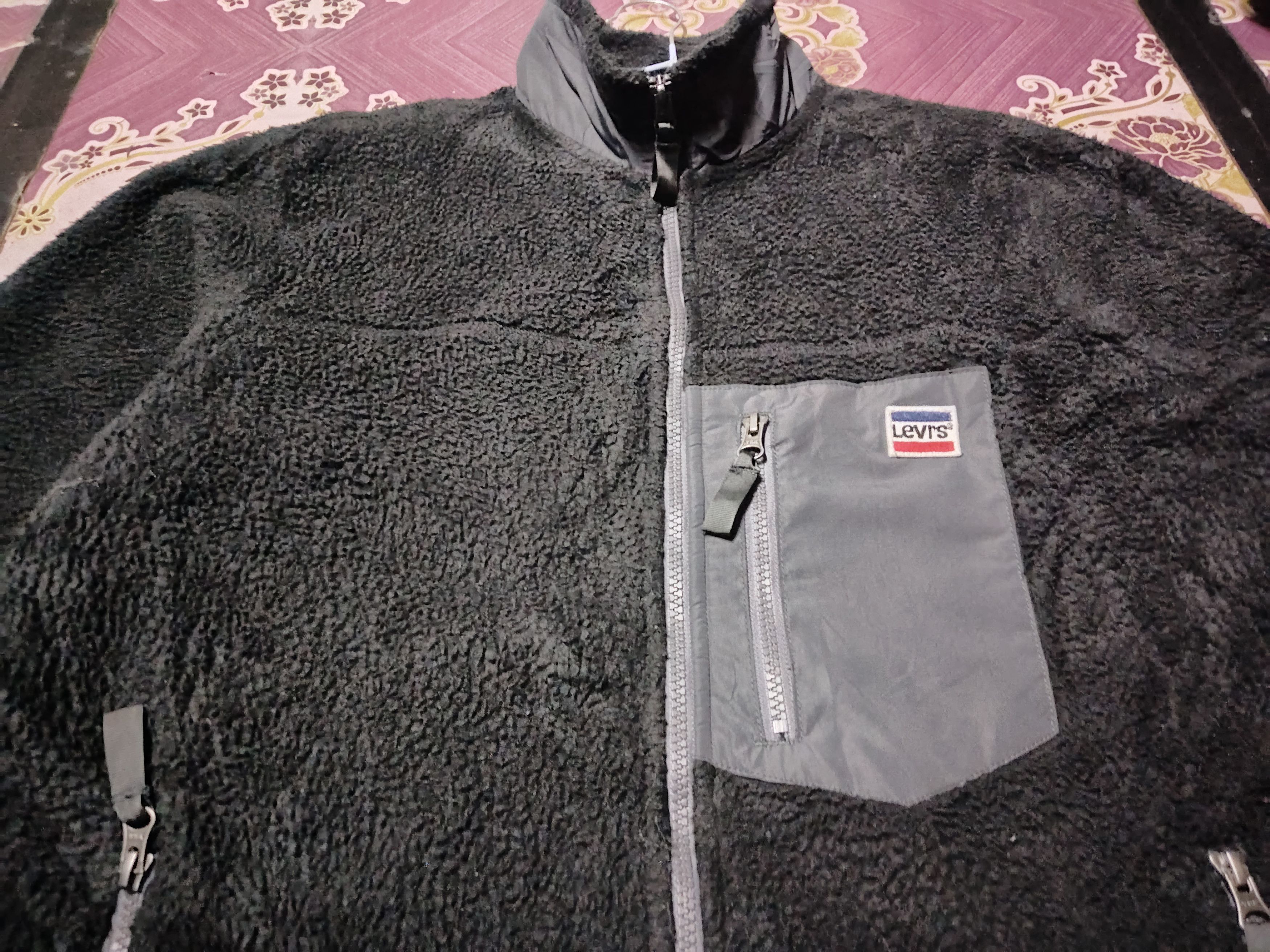 Levi's × Vintage Vtg Levi's Fleece Jacket - 0014 Size US L / EU 52-54 / 3 - 5 Thumbnail