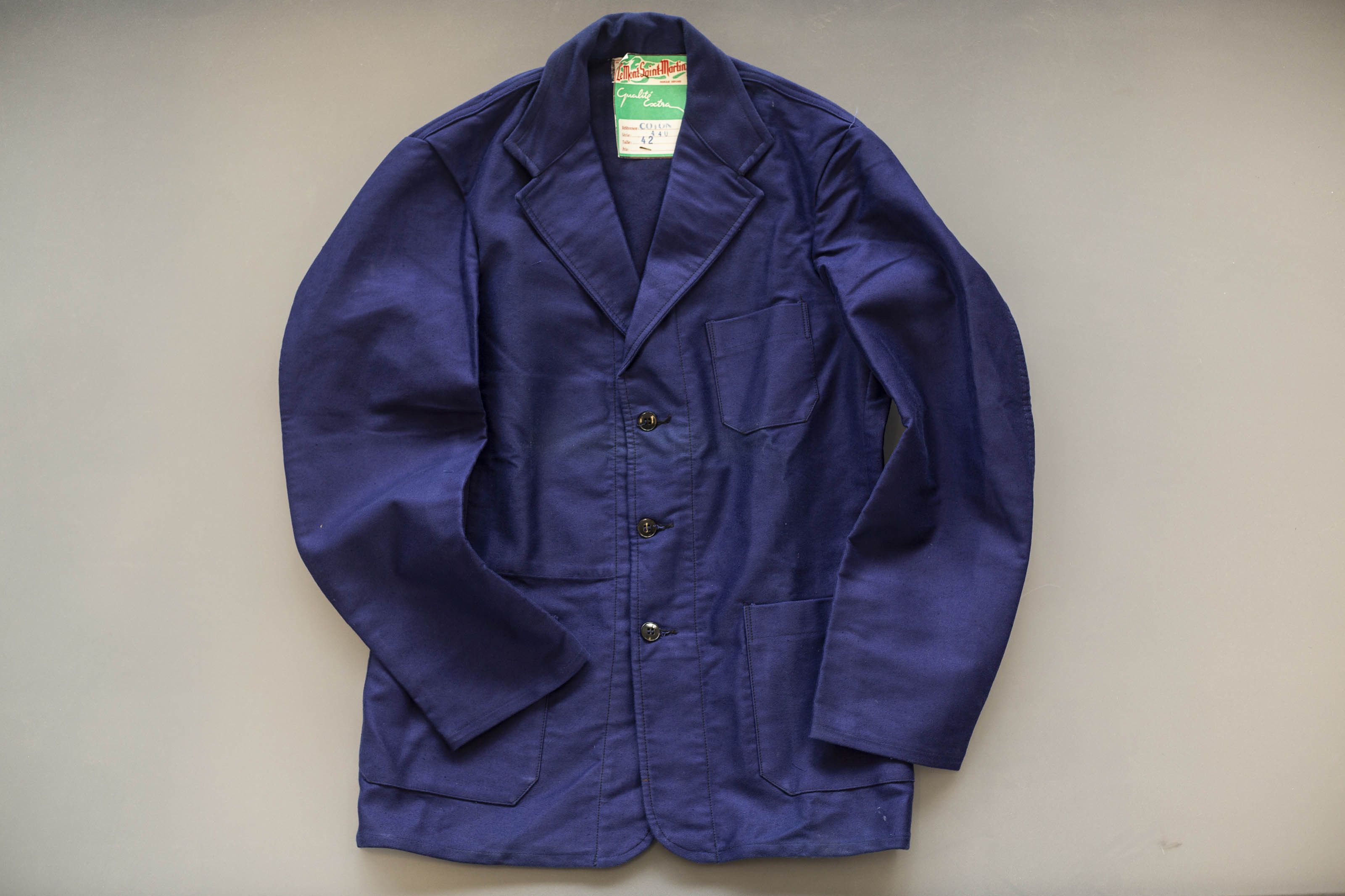 Other A french work deadstock moleskine jacket circa 1940 Size US M / EU 48-50 / 2 - 1 Thumbnail