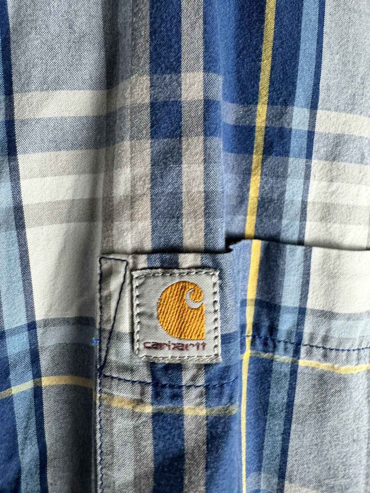 Carhartt Carhartt vintage short sleeve shirt plaid checkered Y2K Size US XL / EU 56 / 4 - 3 Thumbnail