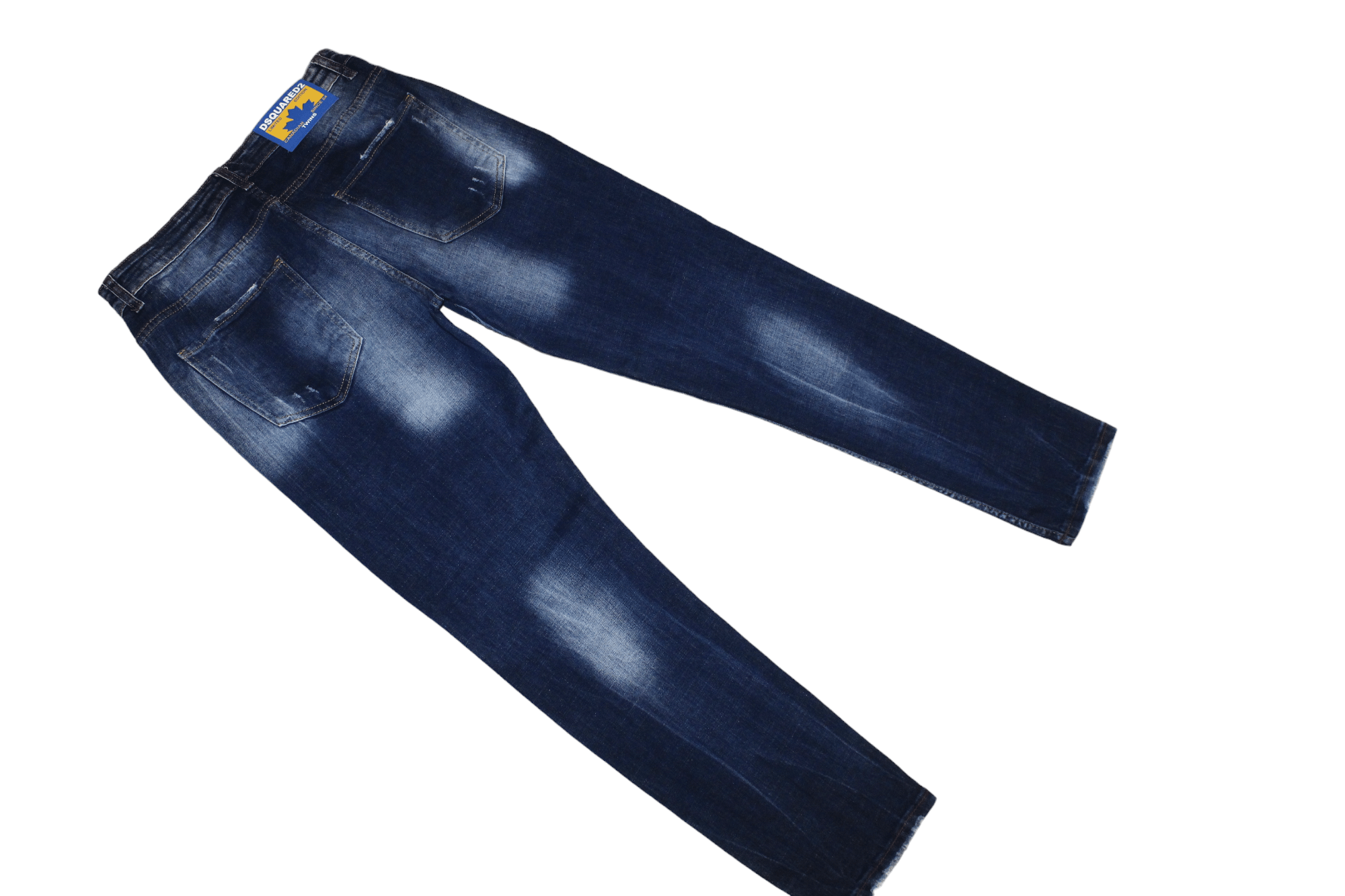 Dsquared2 Dsquared2 Limited Edition Twins Slim Splash Faded Jeans Size US 32 / EU 48 - 7 Thumbnail
