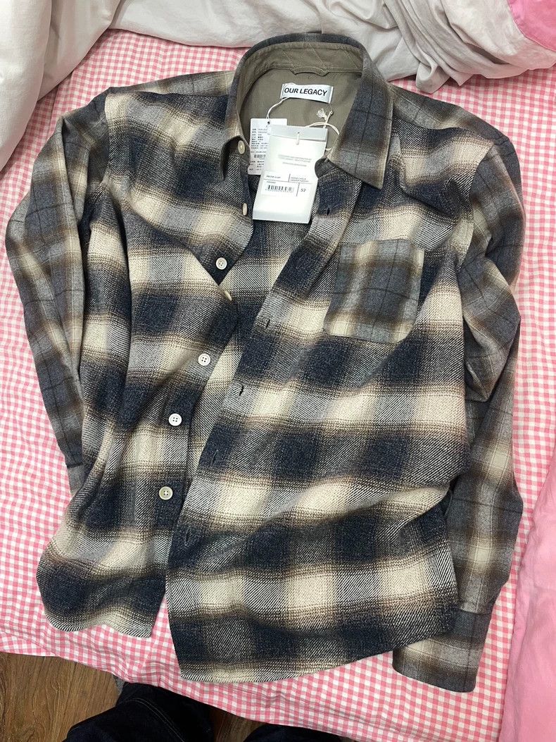 Our Legacy our legacy size 52 Flannel shirt 2502-Nextarrow Size US L / EU 52-54 / 3 - 3 Thumbnail