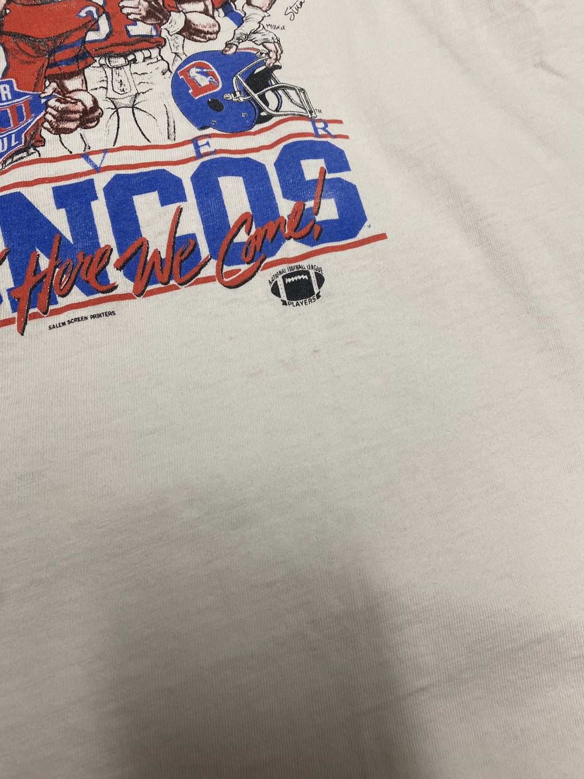NFL × Vintage Crazy Vintage Streetwear NFL 80’s Broncos Caricature Tee M Size US M / EU 48-50 / 2 - 5 Thumbnail